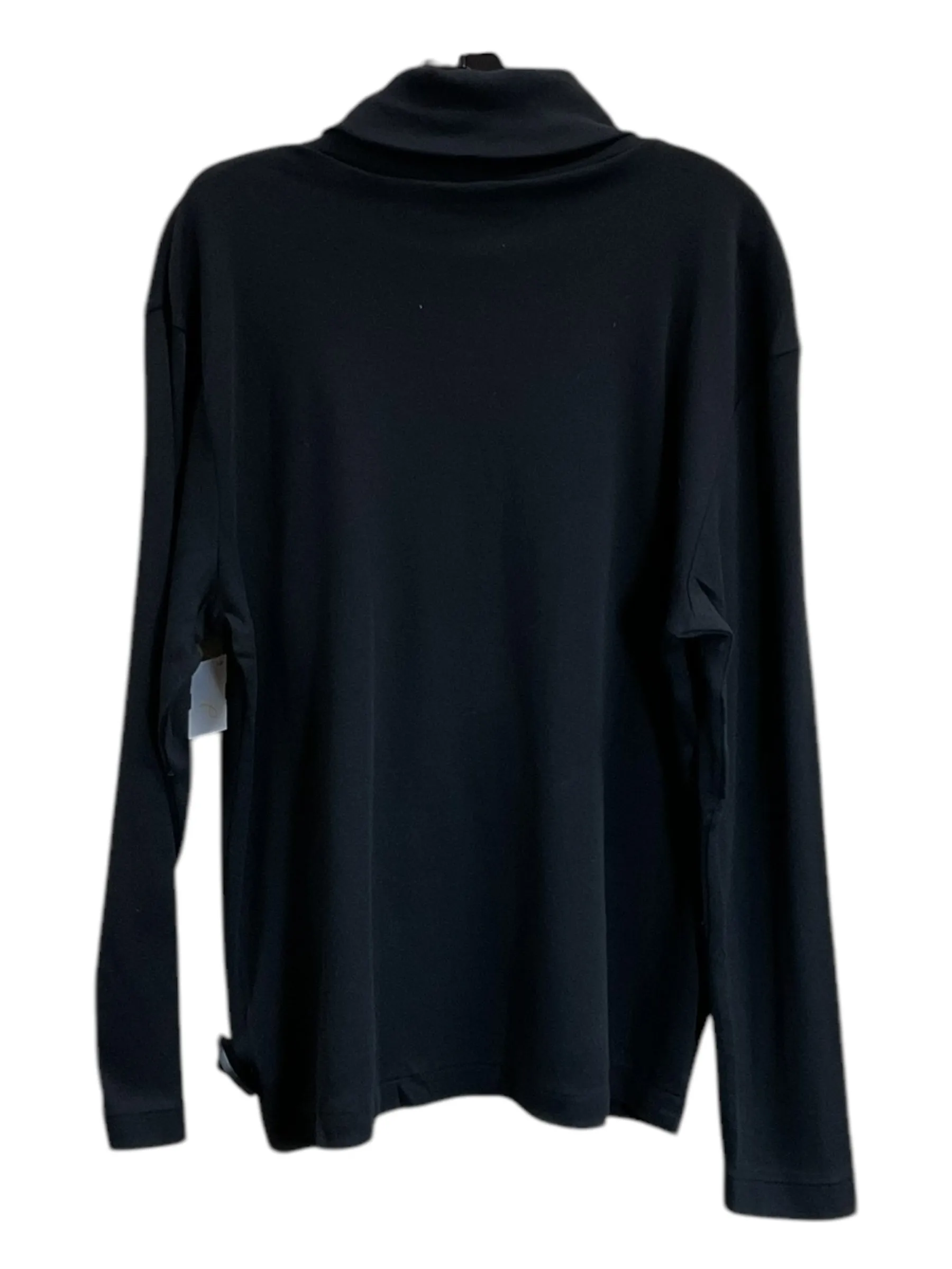 Top Long Sleeve Basic By Sun River In Black, Size: Xl