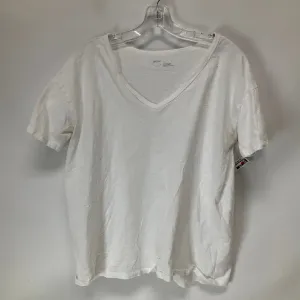 Top Short Sleeve Basic By Aerie In White, Size: S