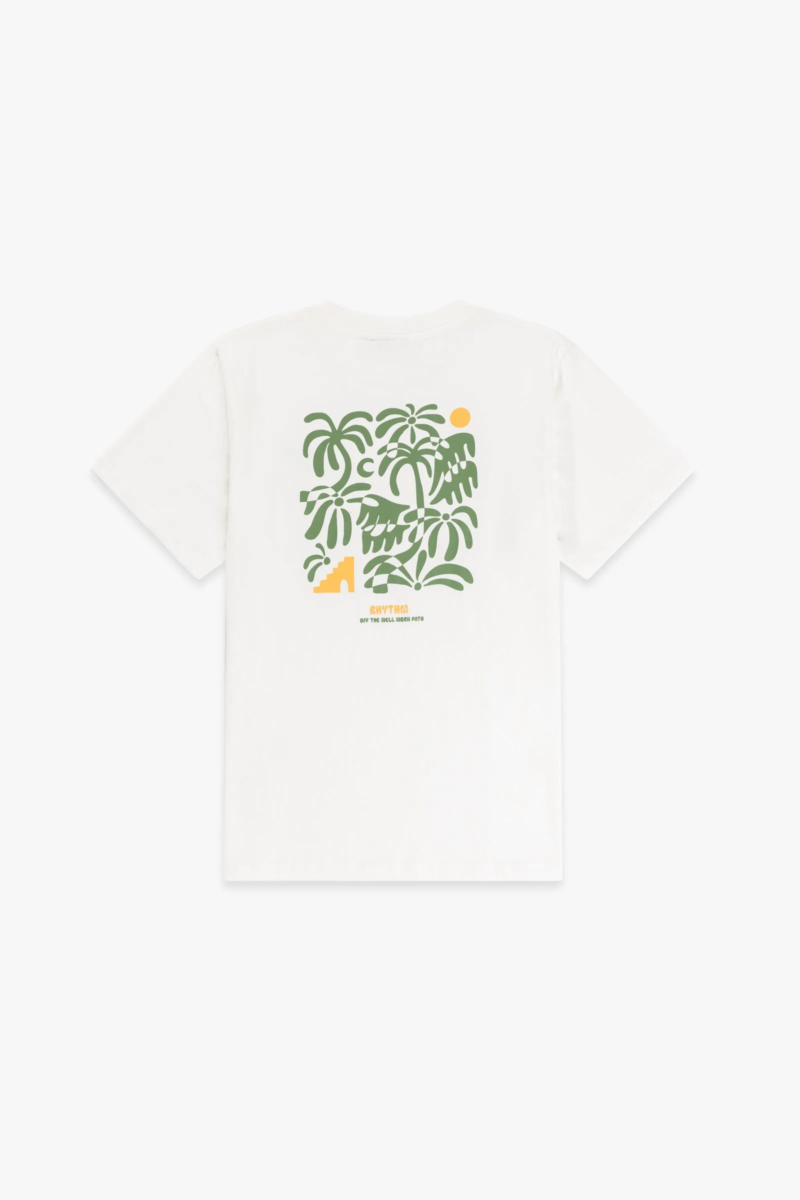 Trees Ss T-Shirt Vintage White