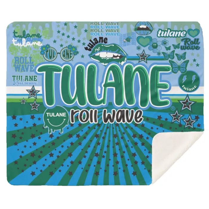 Tulane Plush Blanket