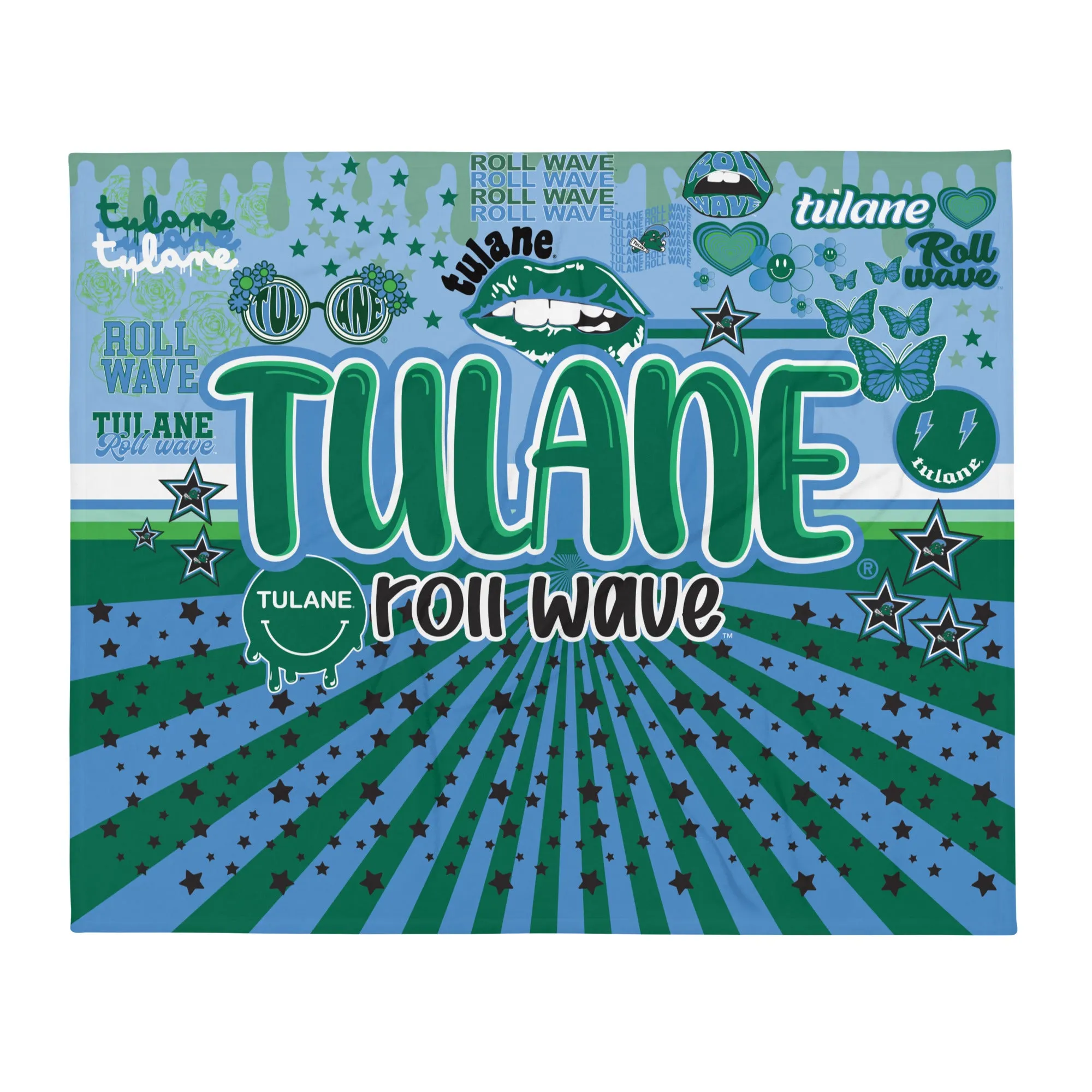 Tulane Plush Blanket