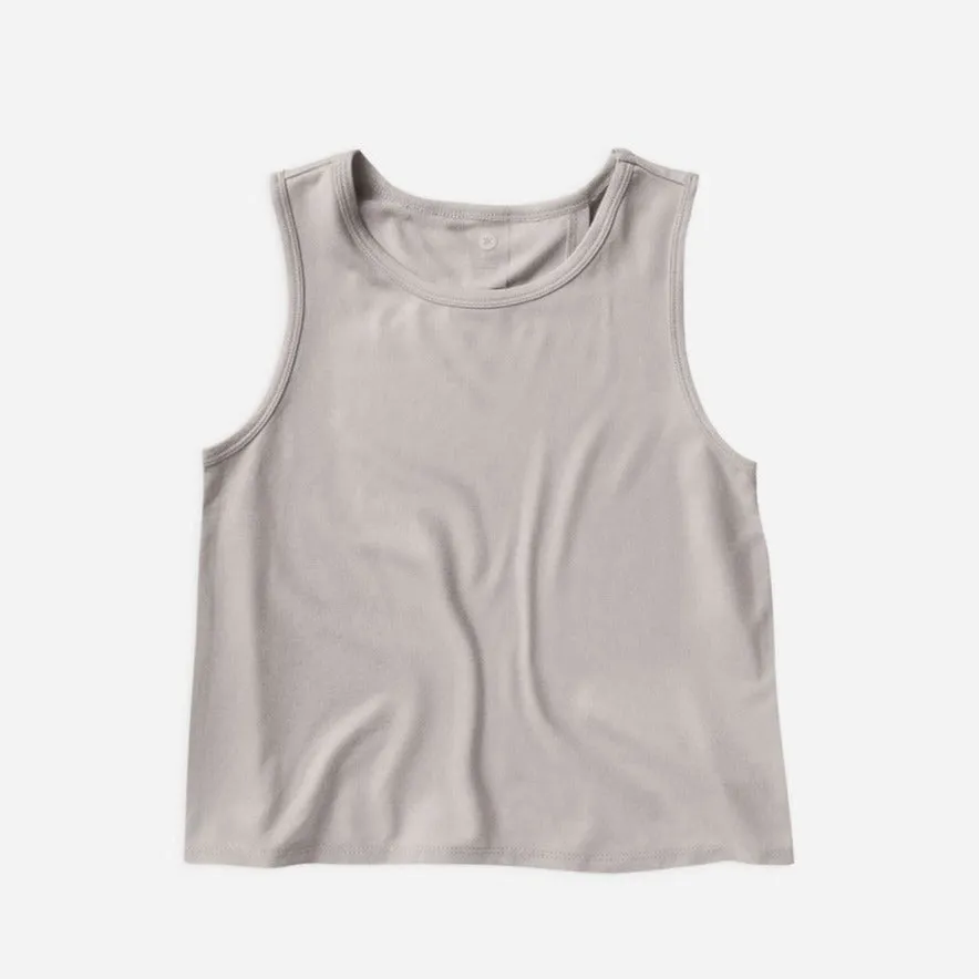 Tulip-Back Tech Tank | ash