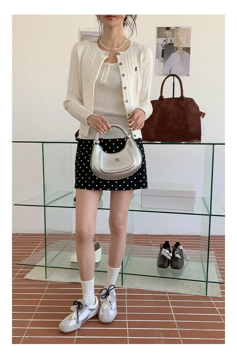 Twist short cardigan