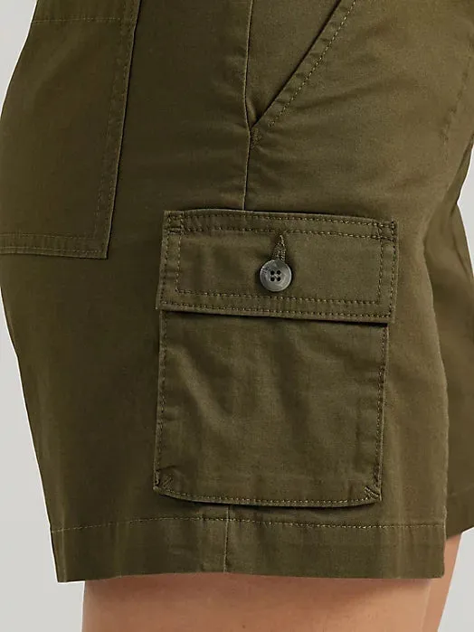 Ultra Lux Comfort Flex-to-Go Relaxed Fit Cargo Short - Olive Night - 112346780