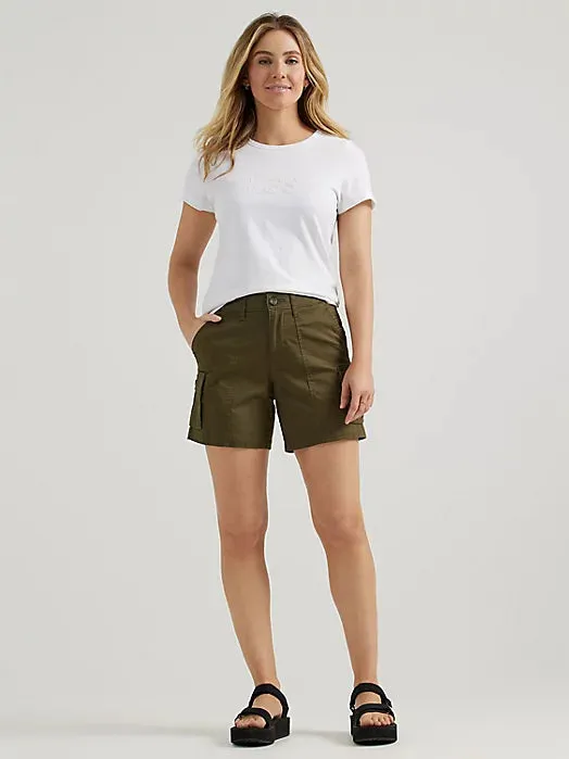 Ultra Lux Comfort Flex-to-Go Relaxed Fit Cargo Short - Olive Night - 112346780