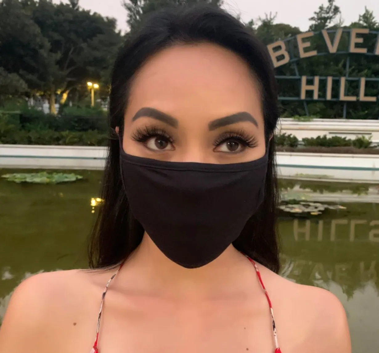 Ultra Soft BAMBOO Eco-friendly "The Butter'" Organic Jersey Protective Face Mask Cover  by SACHIIKA