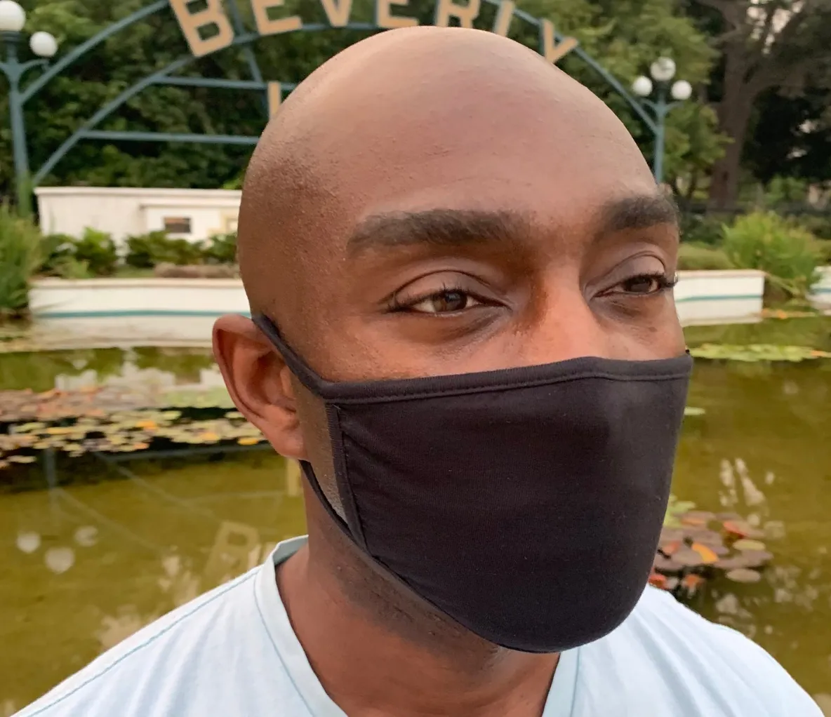 Ultra Soft BAMBOO Eco-friendly "The Butter'" Organic Jersey Protective Face Mask Cover  by SACHIIKA