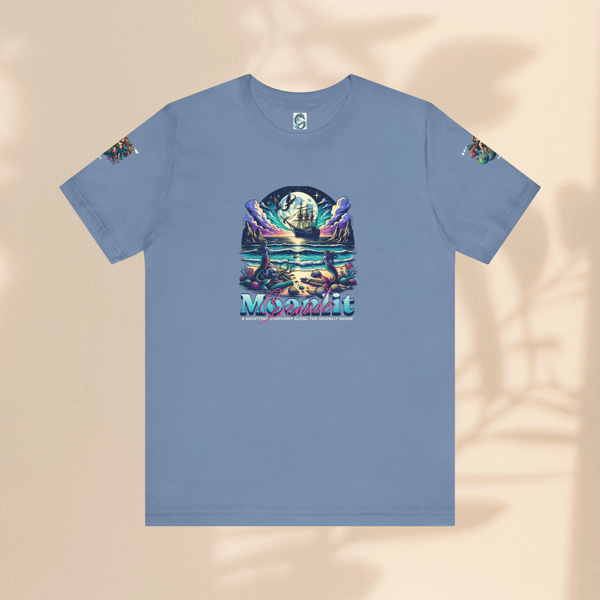 Unisex Jersey Short Sleeve Tee  - Moonlight Serenade