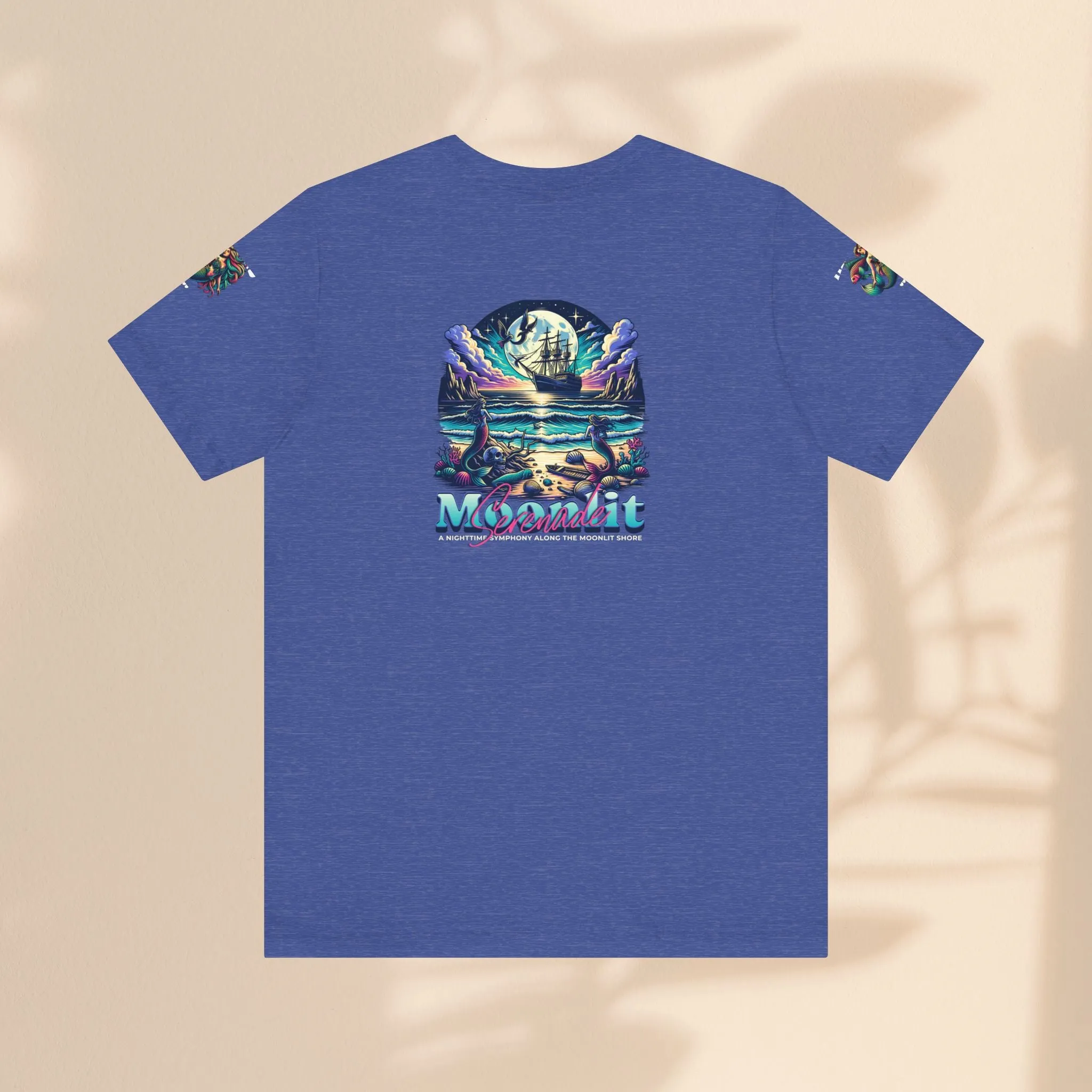 Unisex Jersey Short Sleeve Tee  - Moonlight Serenade