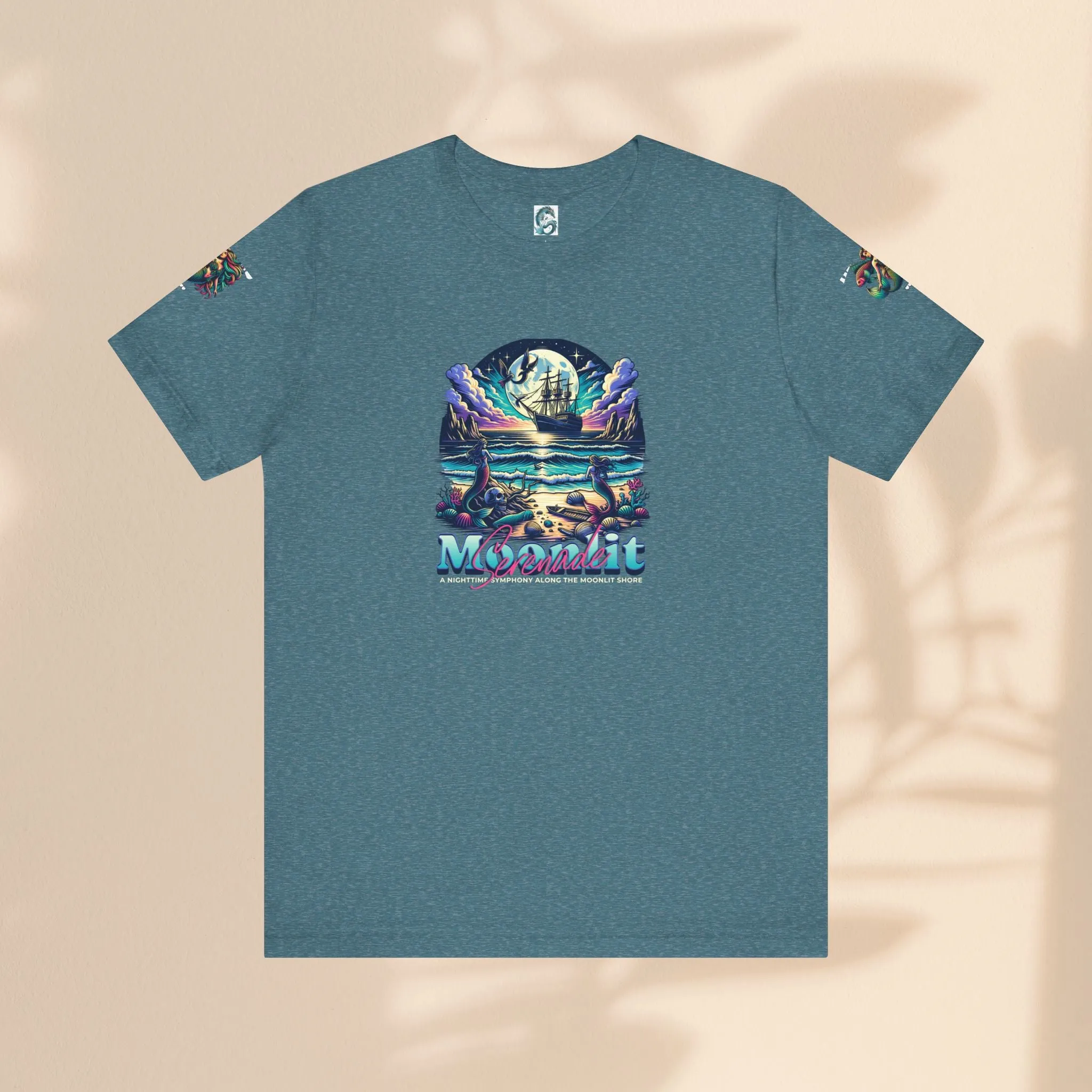 Unisex Jersey Short Sleeve Tee  - Moonlight Serenade