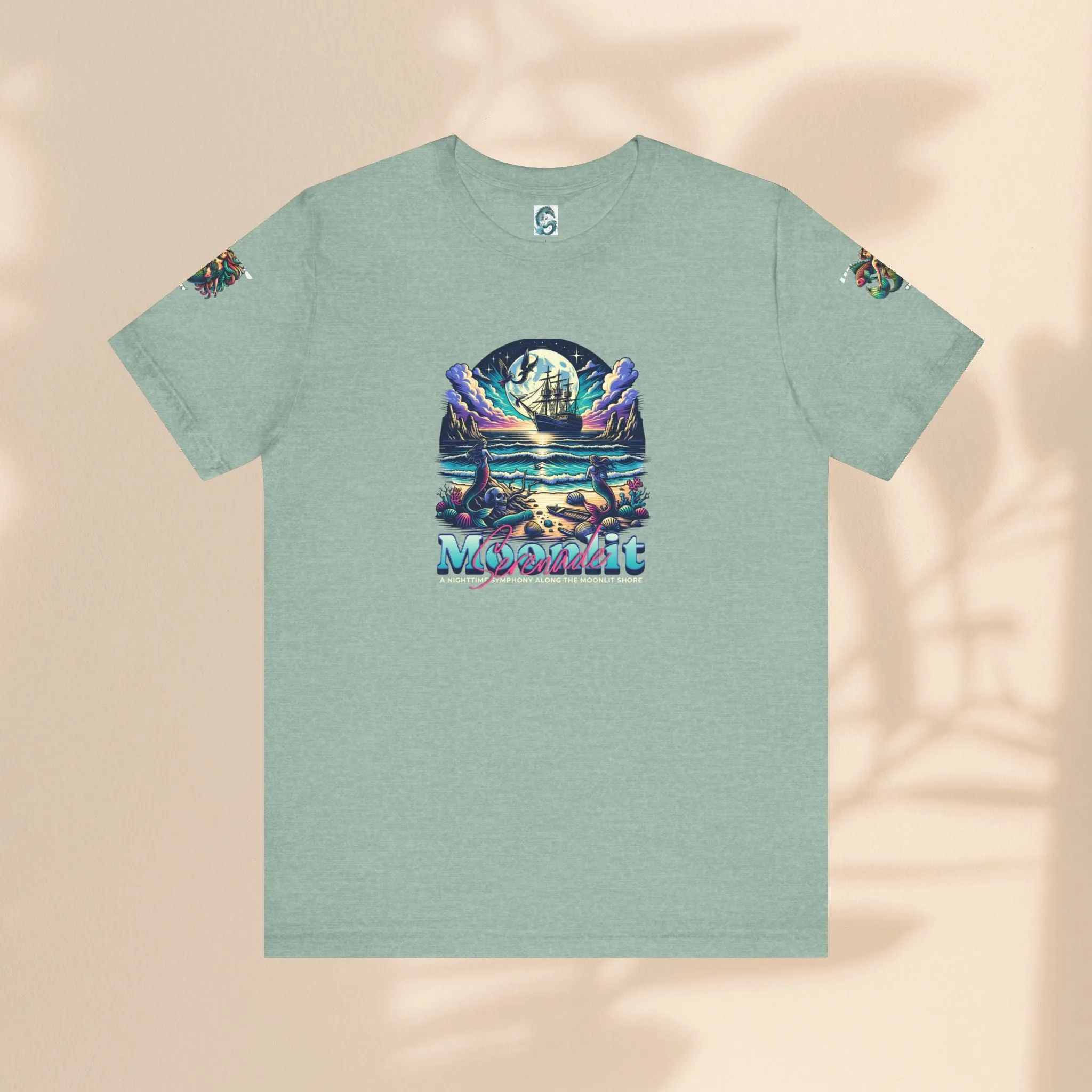 Unisex Jersey Short Sleeve Tee  - Moonlight Serenade