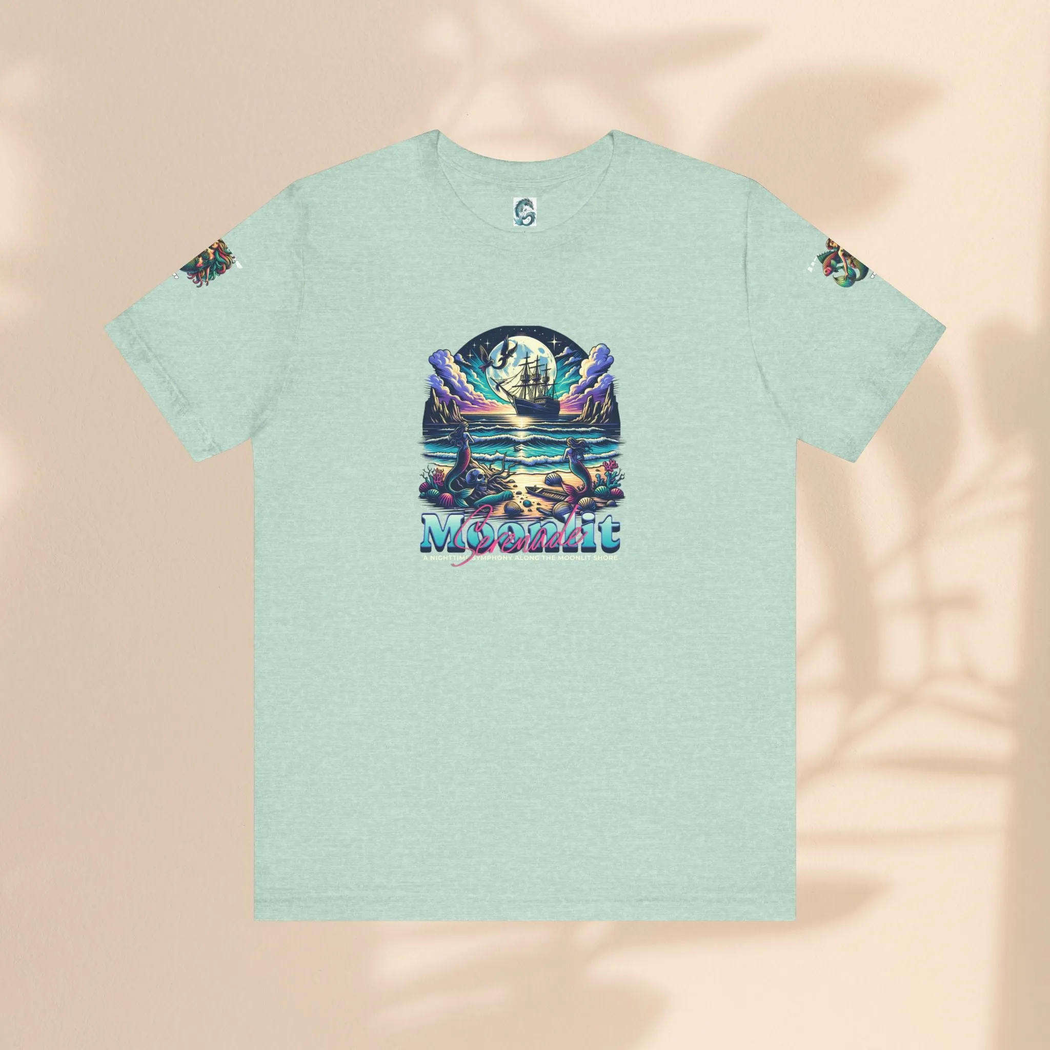Unisex Jersey Short Sleeve Tee  - Moonlight Serenade