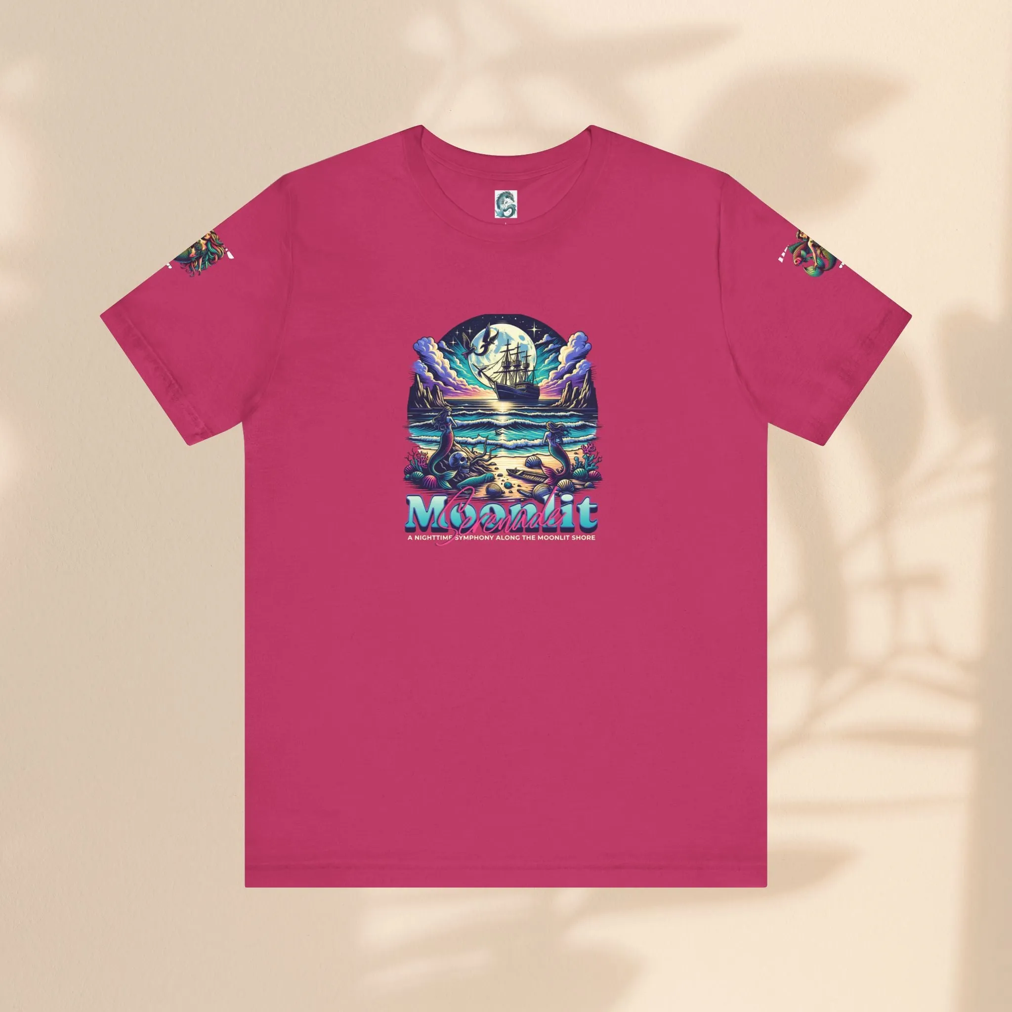 Unisex Jersey Short Sleeve Tee  - Moonlight Serenade
