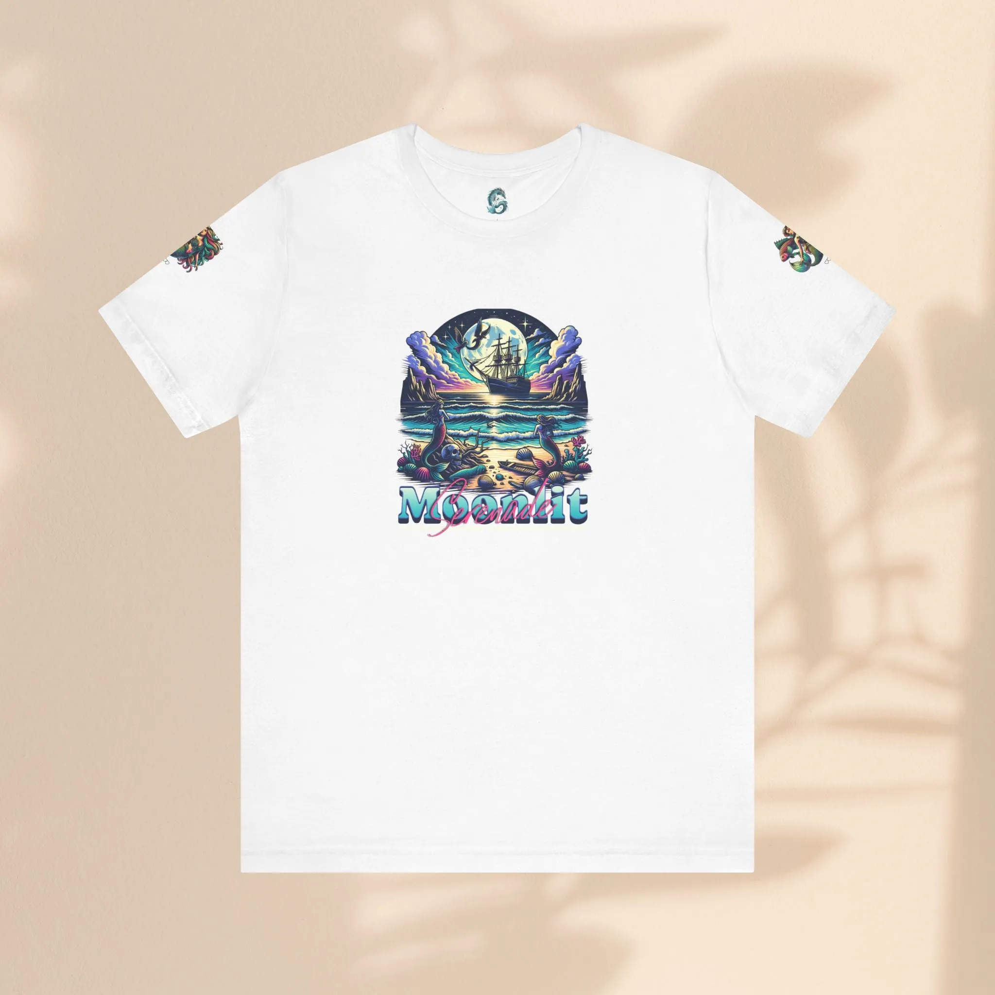 Unisex Jersey Short Sleeve Tee  - Moonlight Serenade