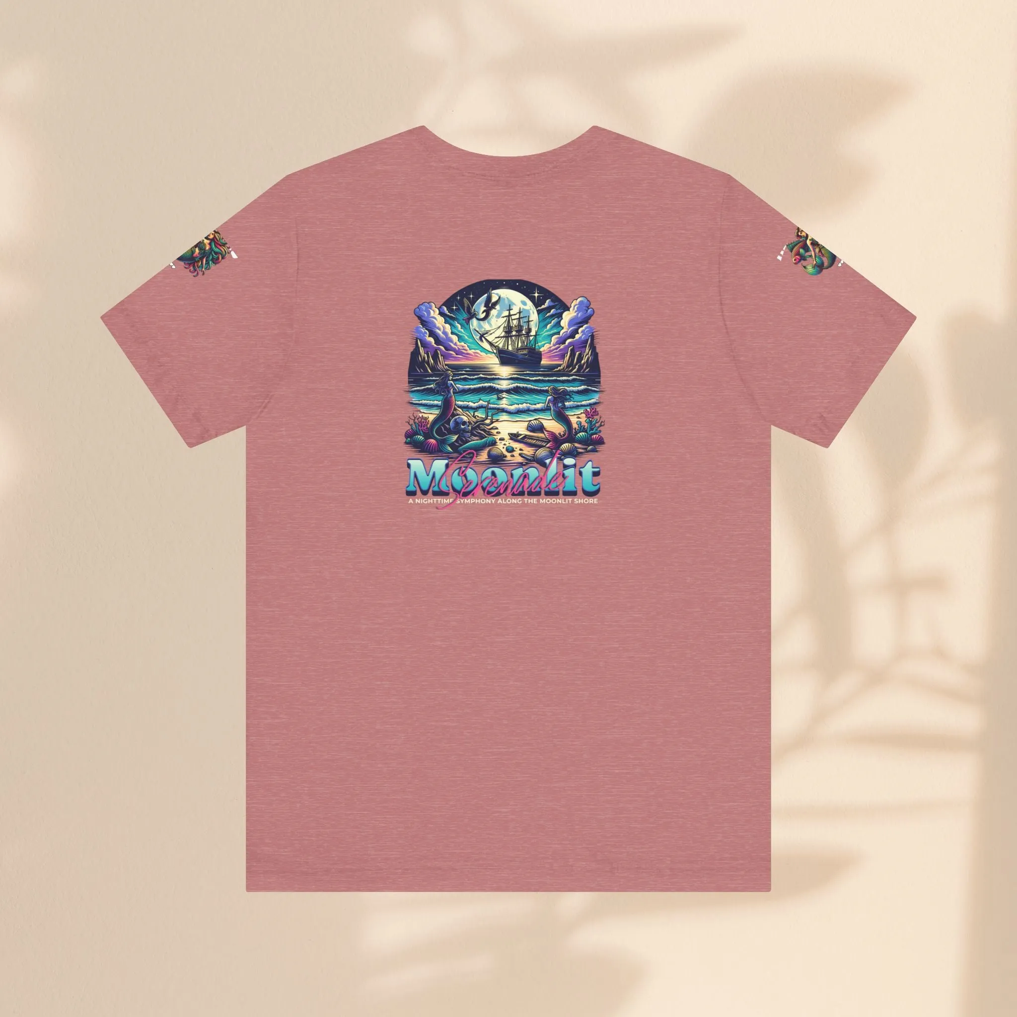 Unisex Jersey Short Sleeve Tee  - Moonlight Serenade