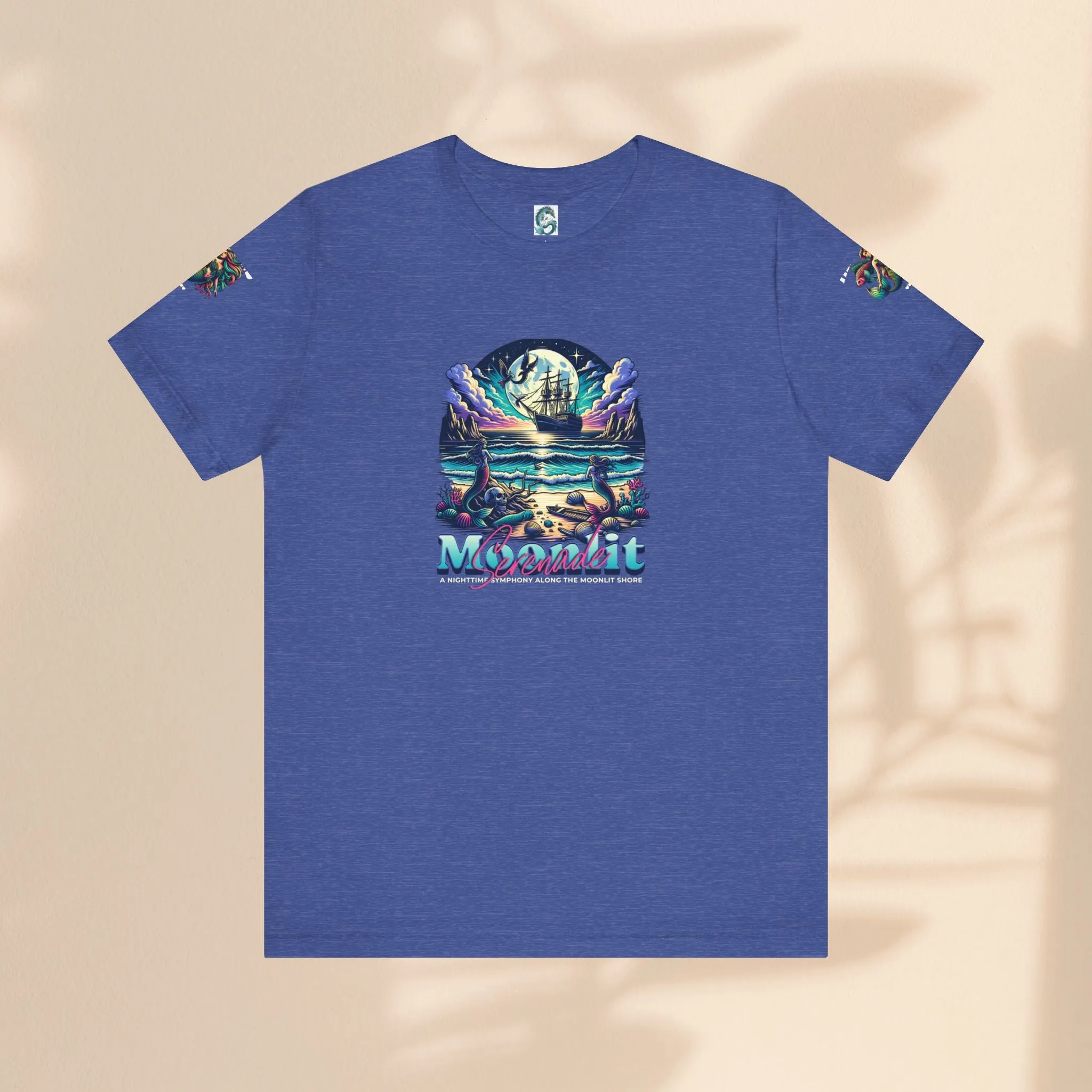 Unisex Jersey Short Sleeve Tee  - Moonlight Serenade