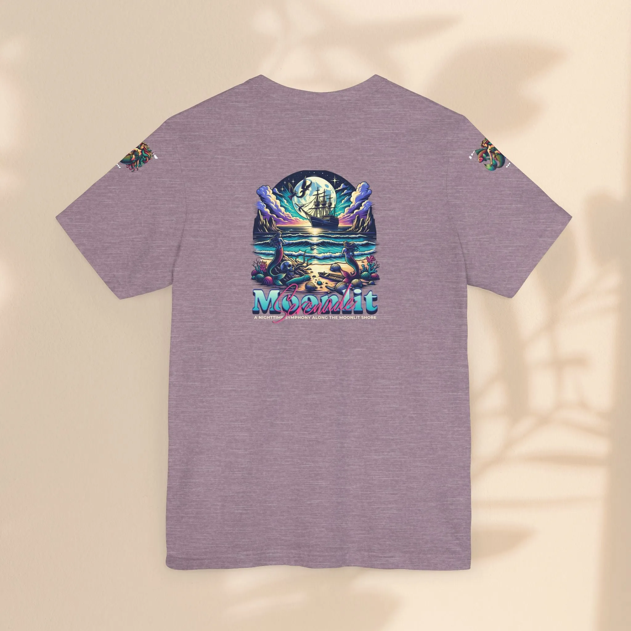 Unisex Jersey Short Sleeve Tee  - Moonlight Serenade