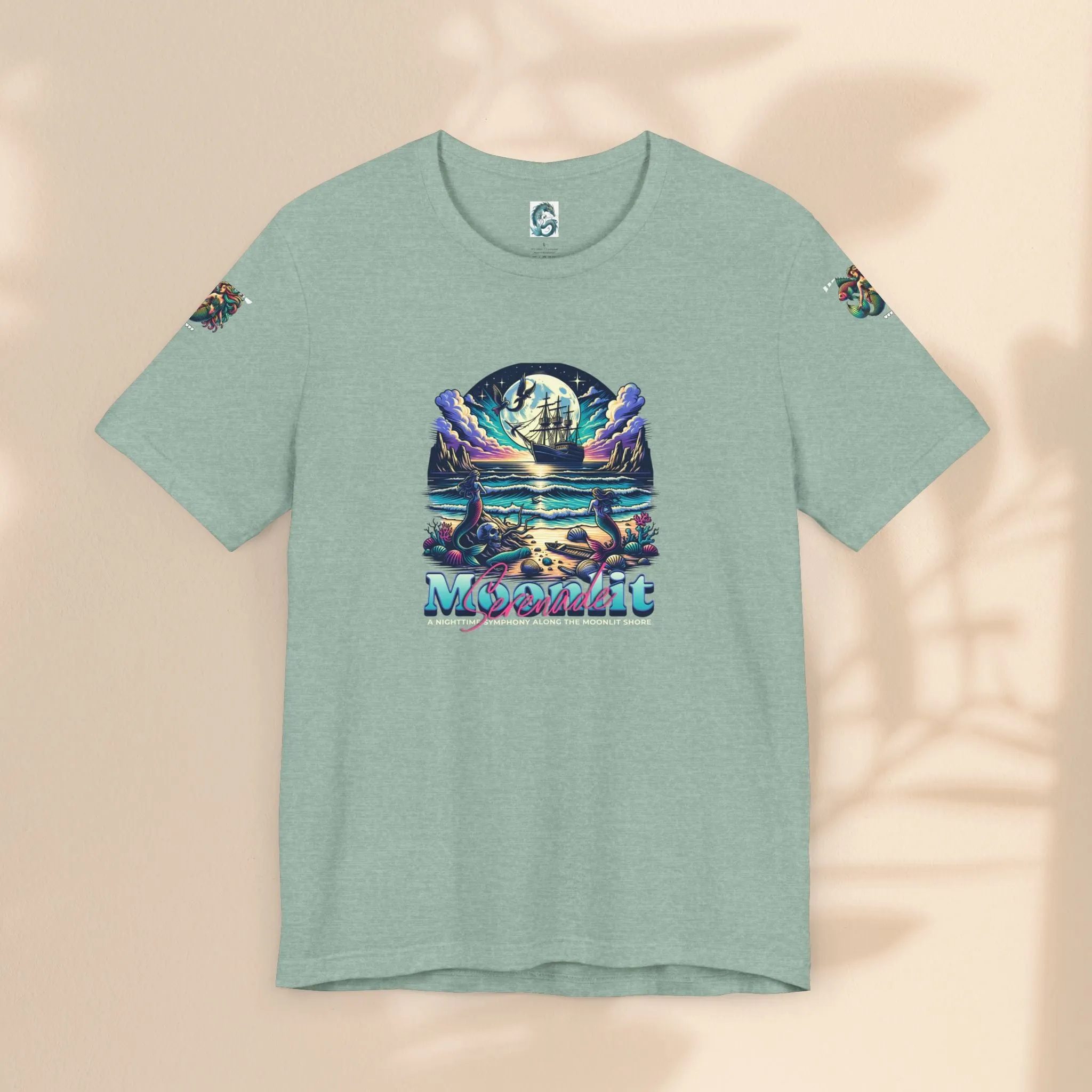 Unisex Jersey Short Sleeve Tee  - Moonlight Serenade