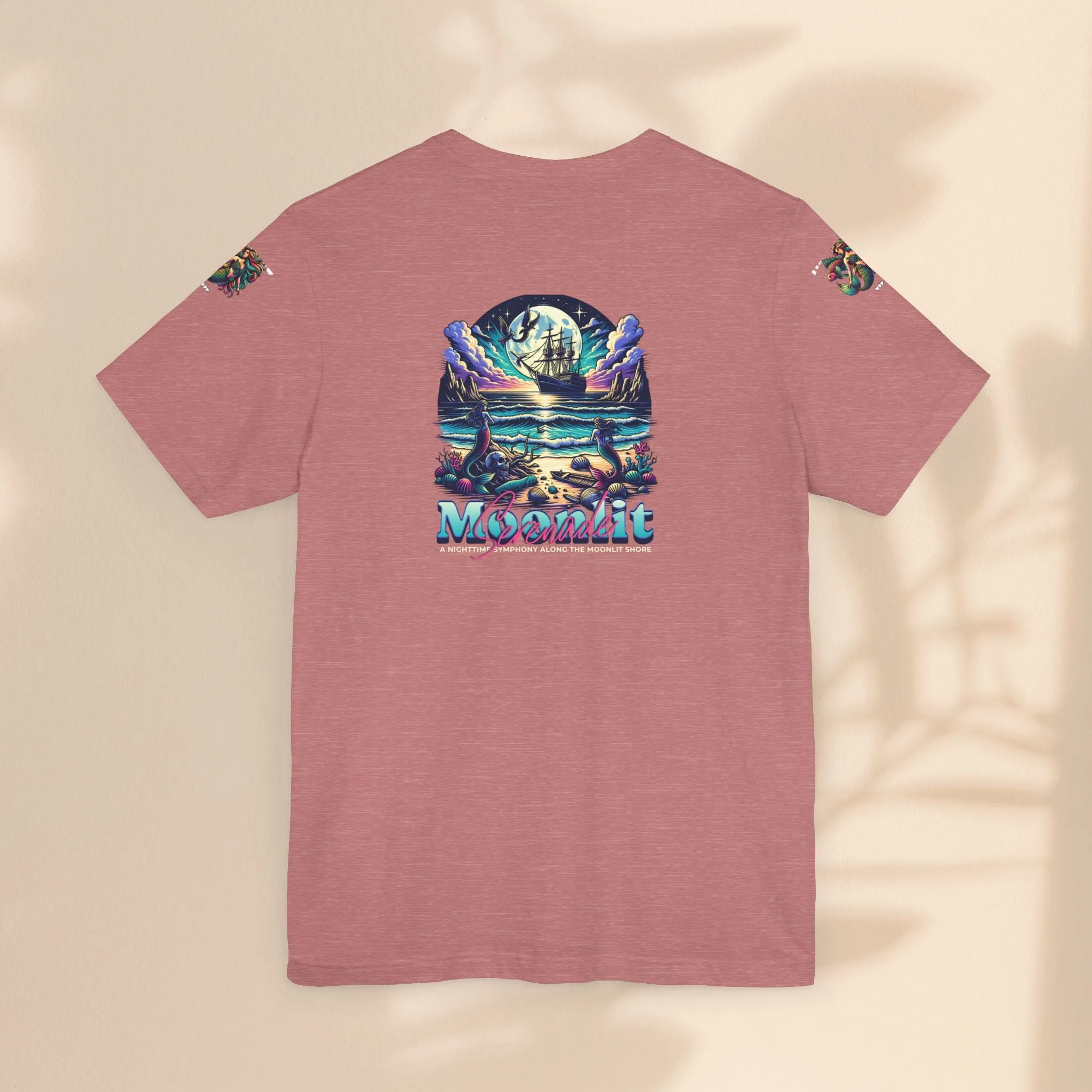 Unisex Jersey Short Sleeve Tee  - Moonlight Serenade