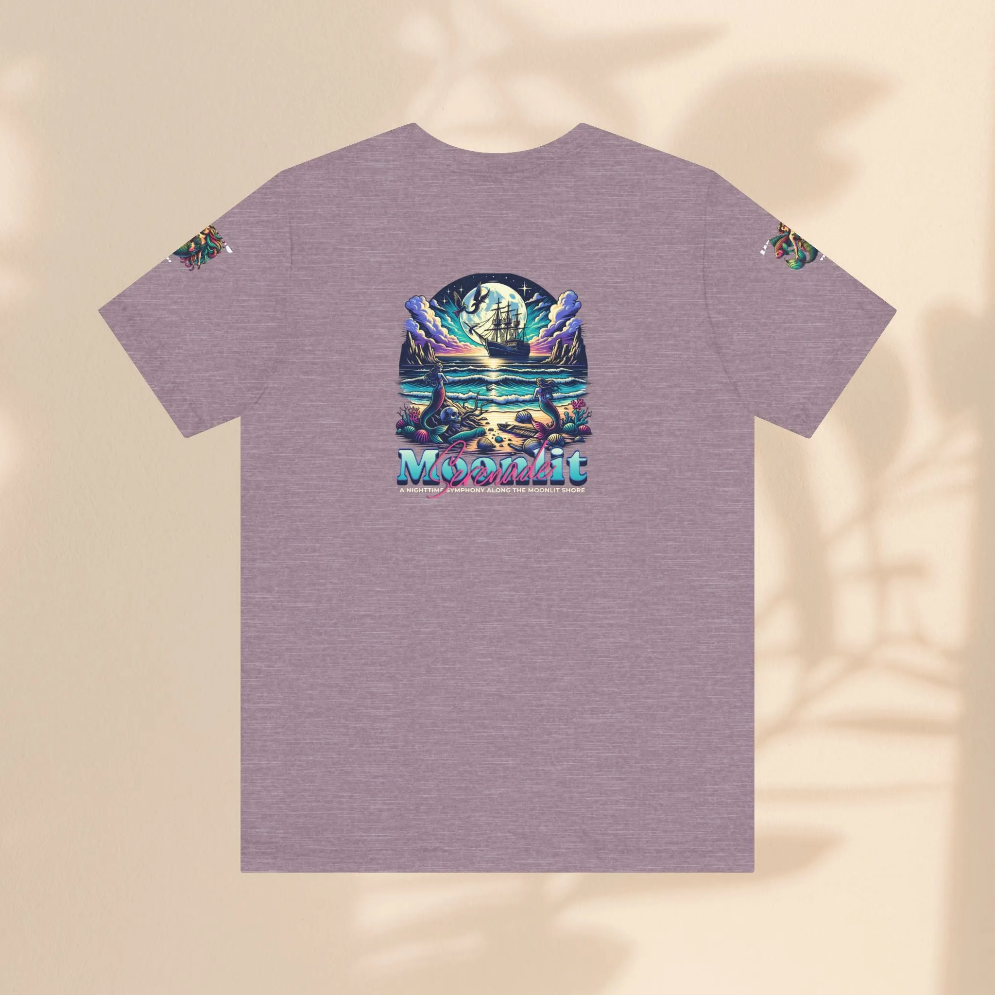 Unisex Jersey Short Sleeve Tee  - Moonlight Serenade