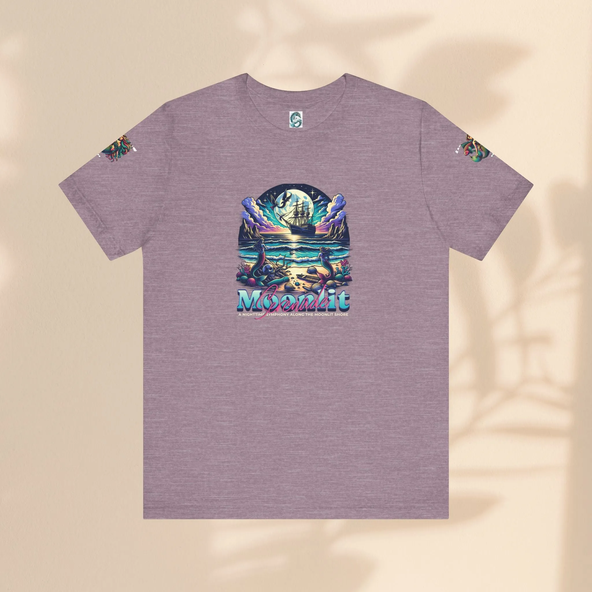 Unisex Jersey Short Sleeve Tee  - Moonlight Serenade