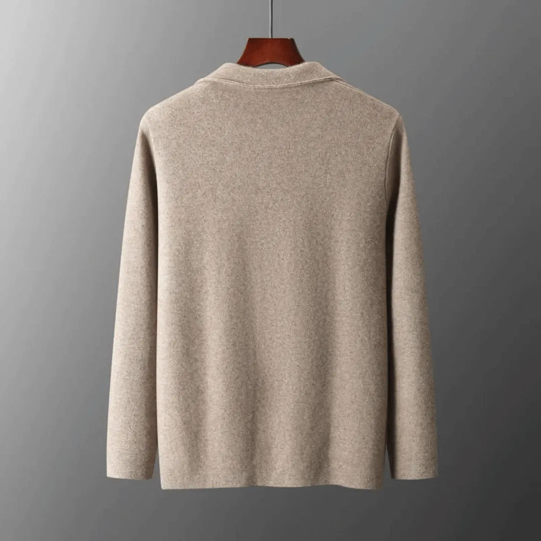 Unisex merino wool cardigan