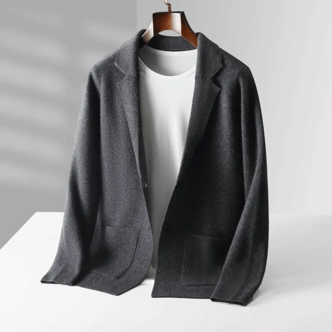 Unisex merino wool cardigan