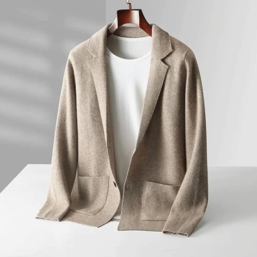 Unisex merino wool cardigan