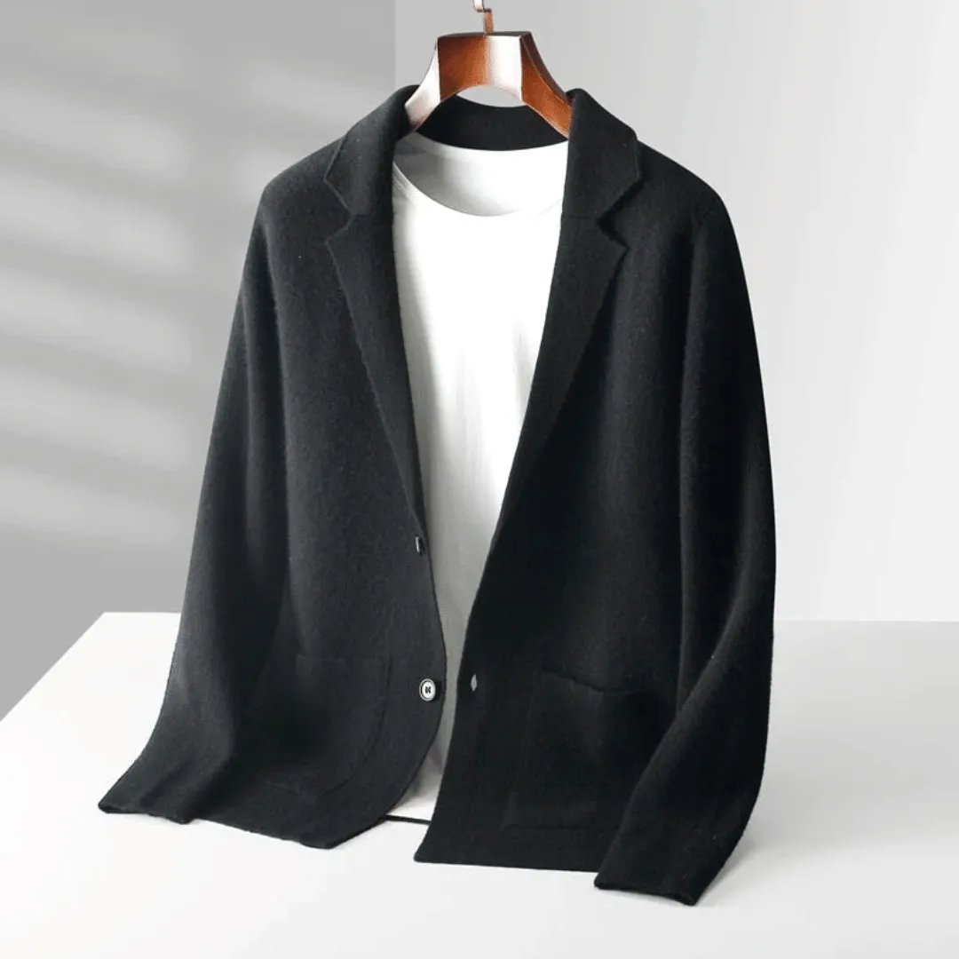 Unisex merino wool cardigan