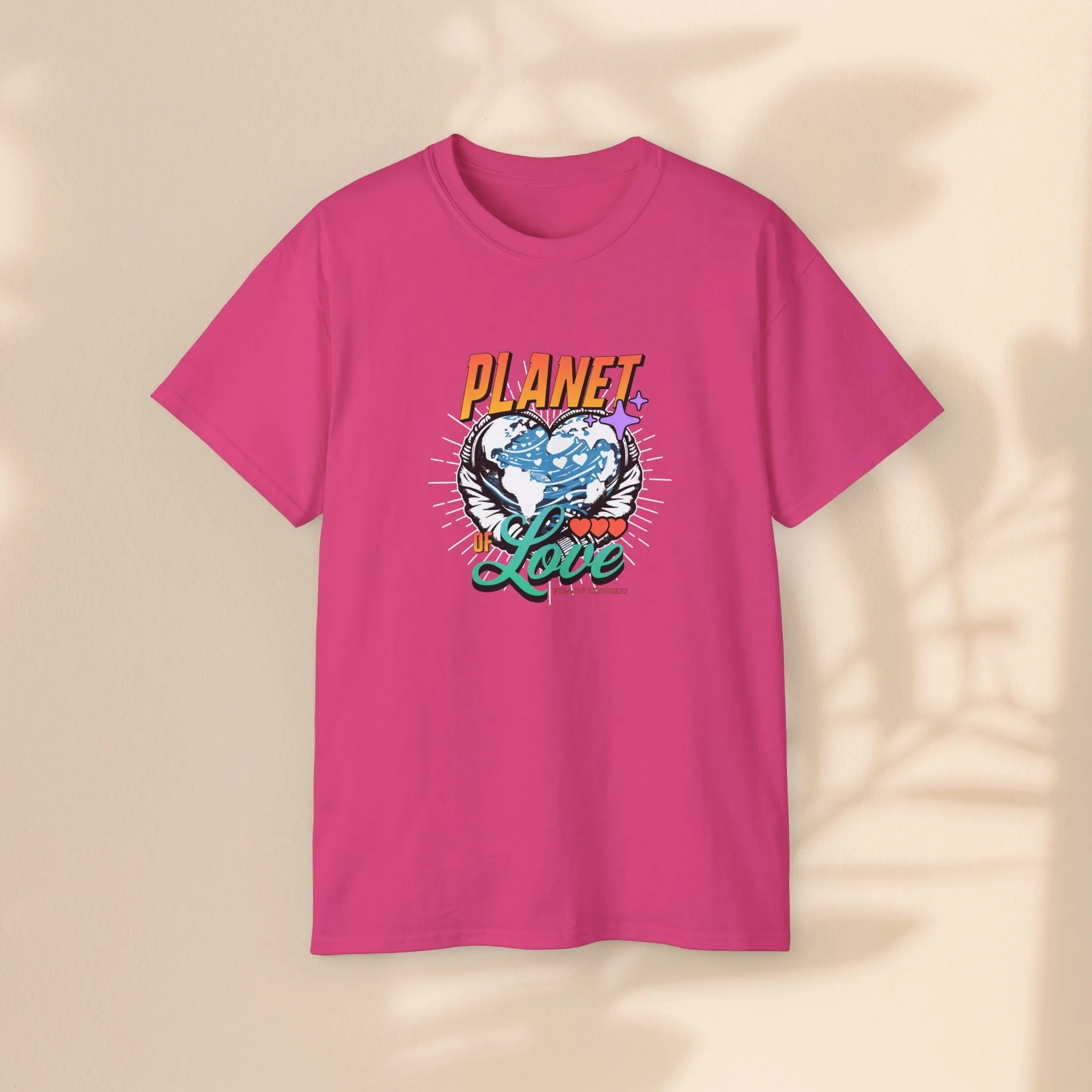 Unisex Ultra Cotton Tee - Planet Love