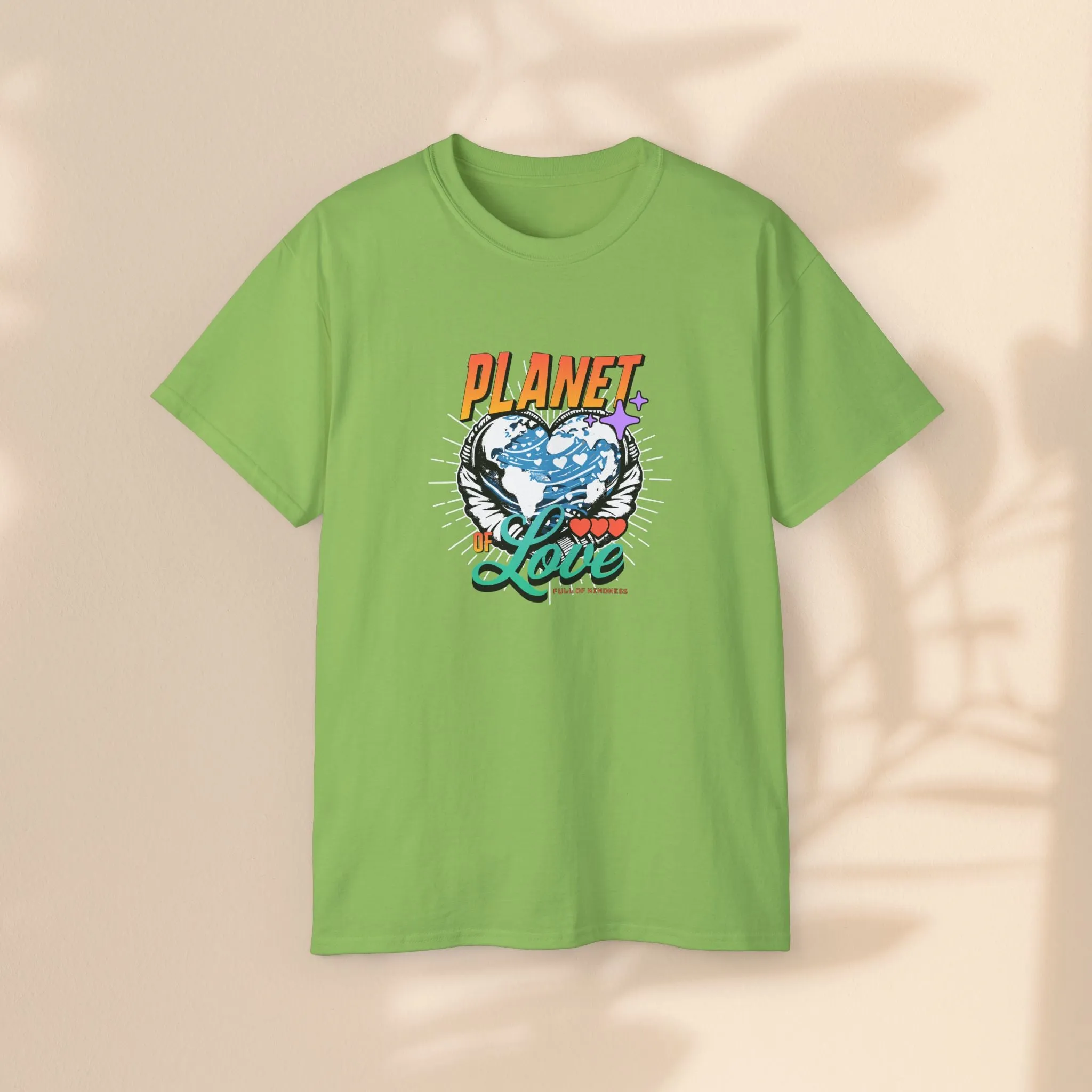 Unisex Ultra Cotton Tee - Planet Love