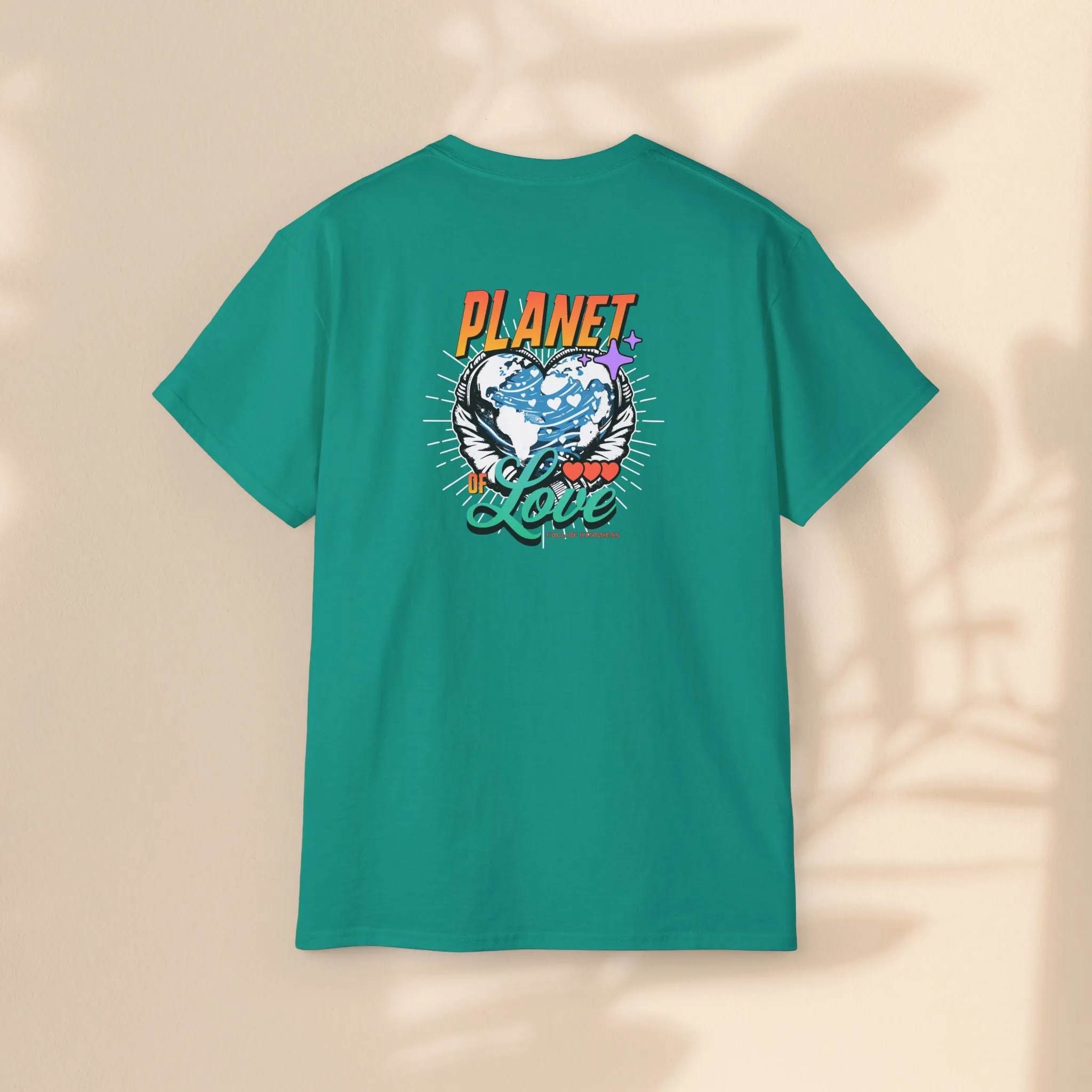 Unisex Ultra Cotton Tee - Planet Love