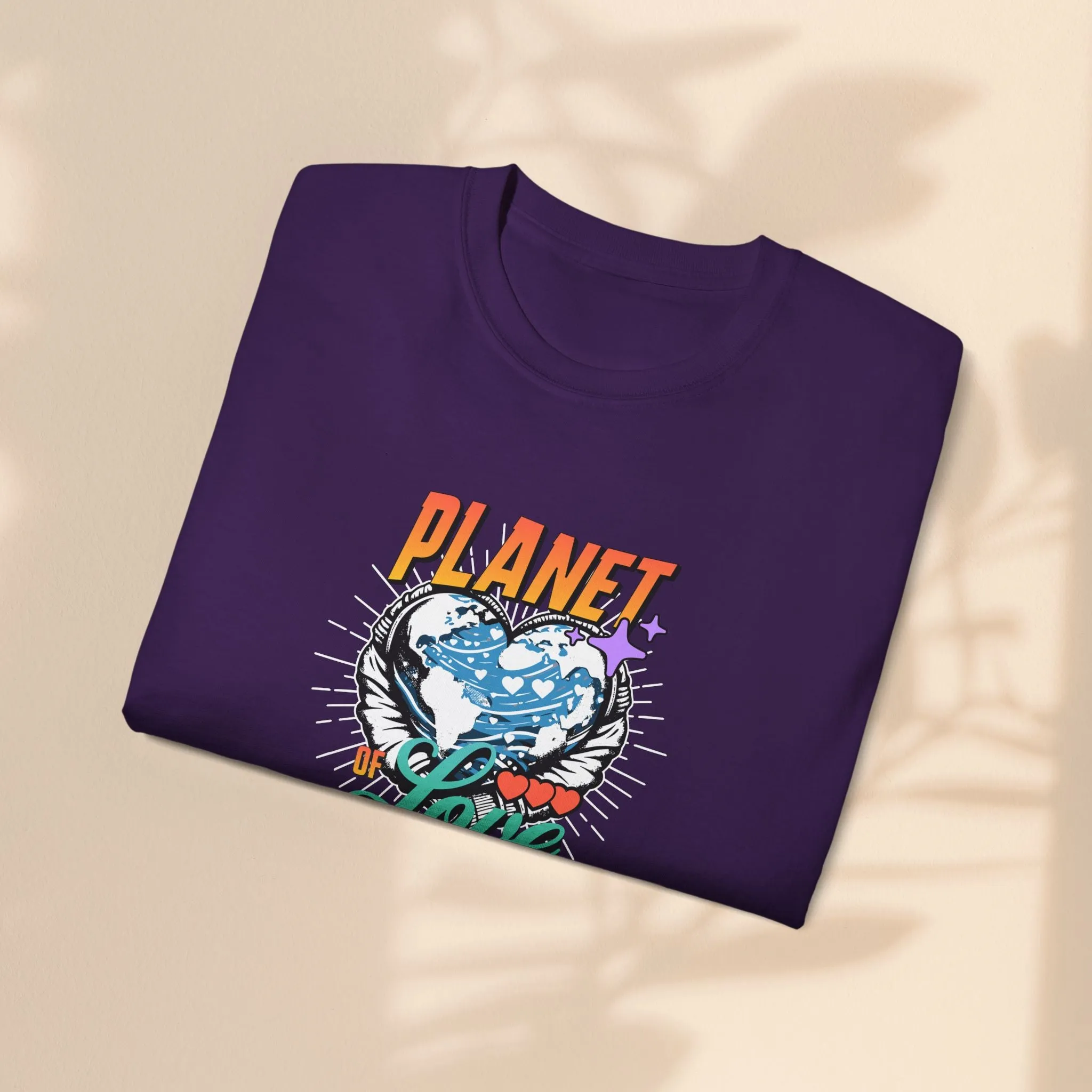 Unisex Ultra Cotton Tee - Planet Love