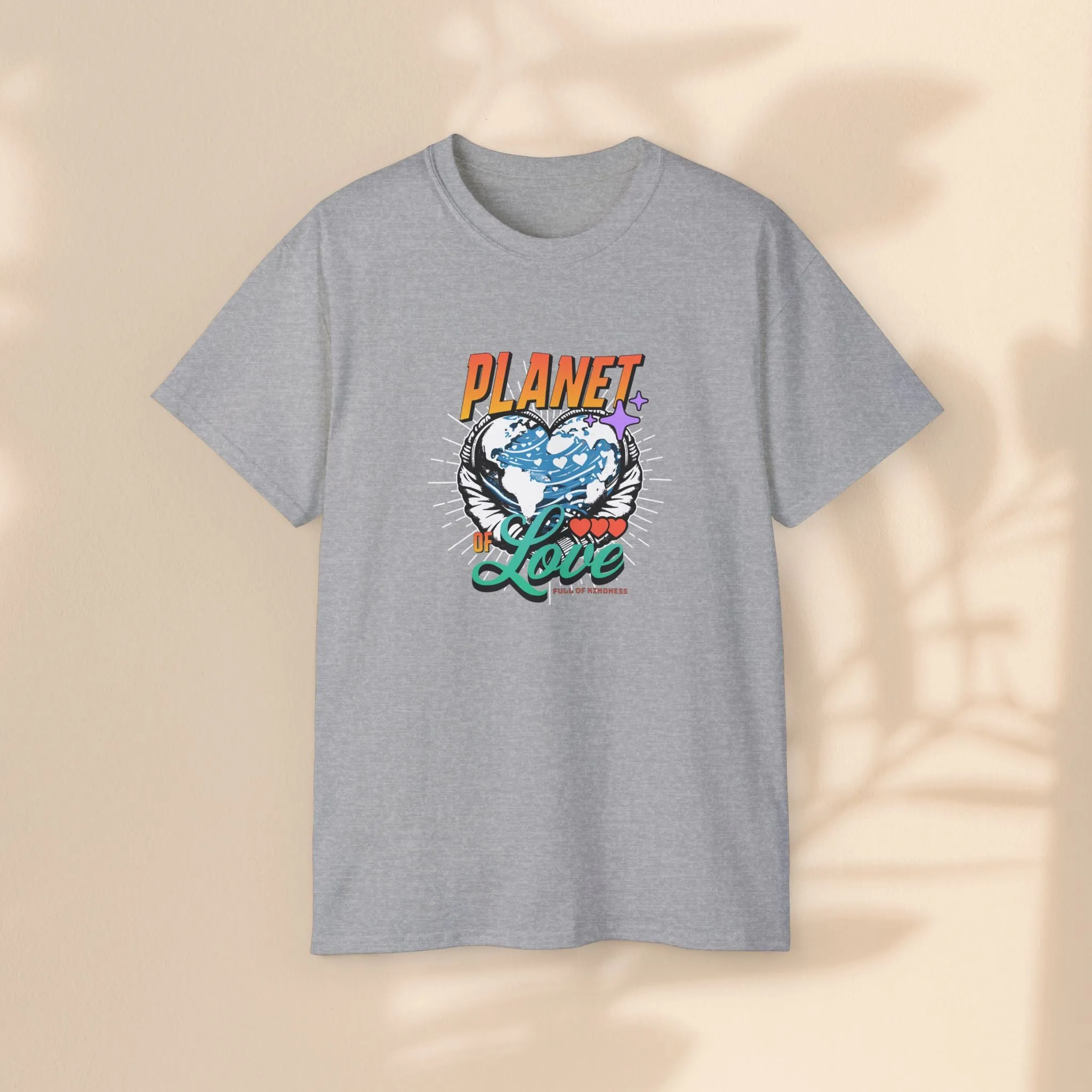 Unisex Ultra Cotton Tee - Planet Love
