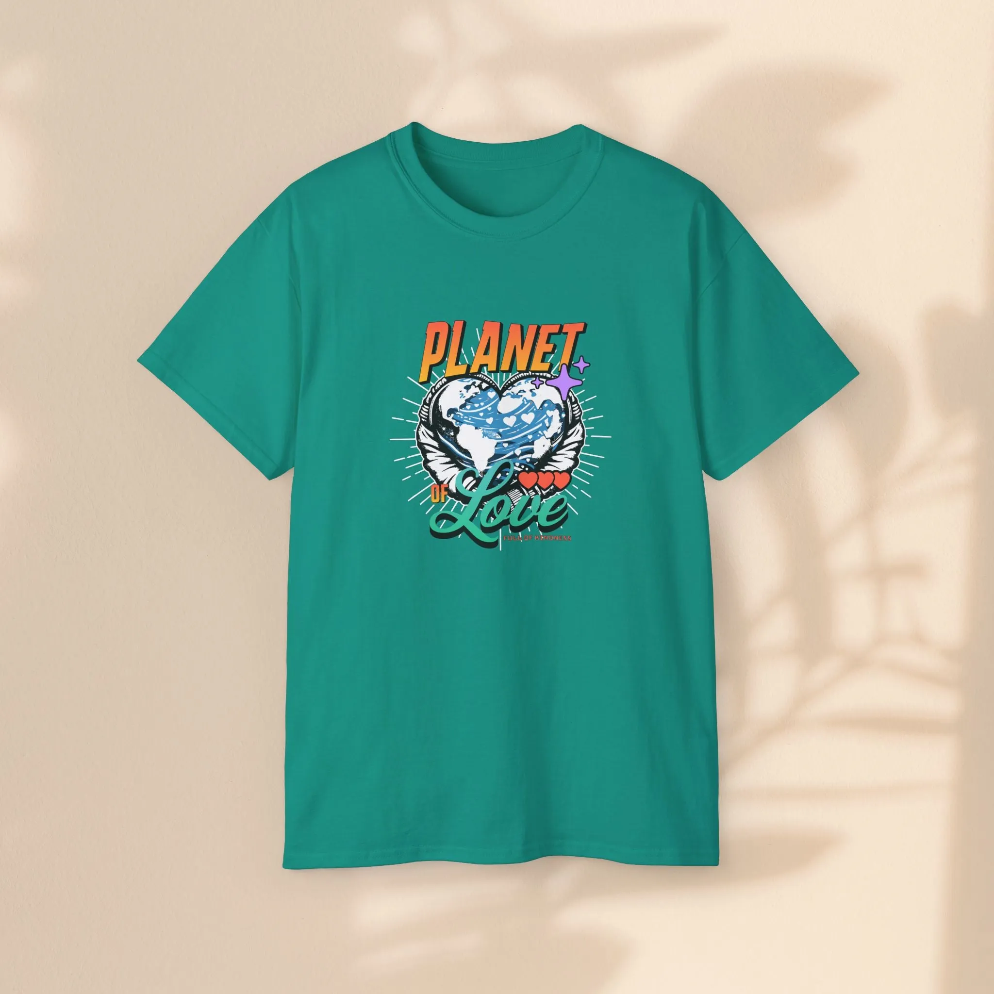 Unisex Ultra Cotton Tee - Planet Love