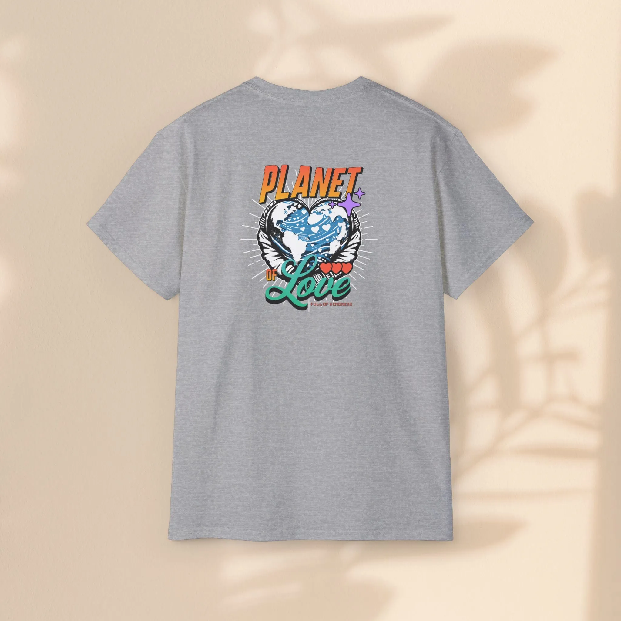 Unisex Ultra Cotton Tee - Planet Love