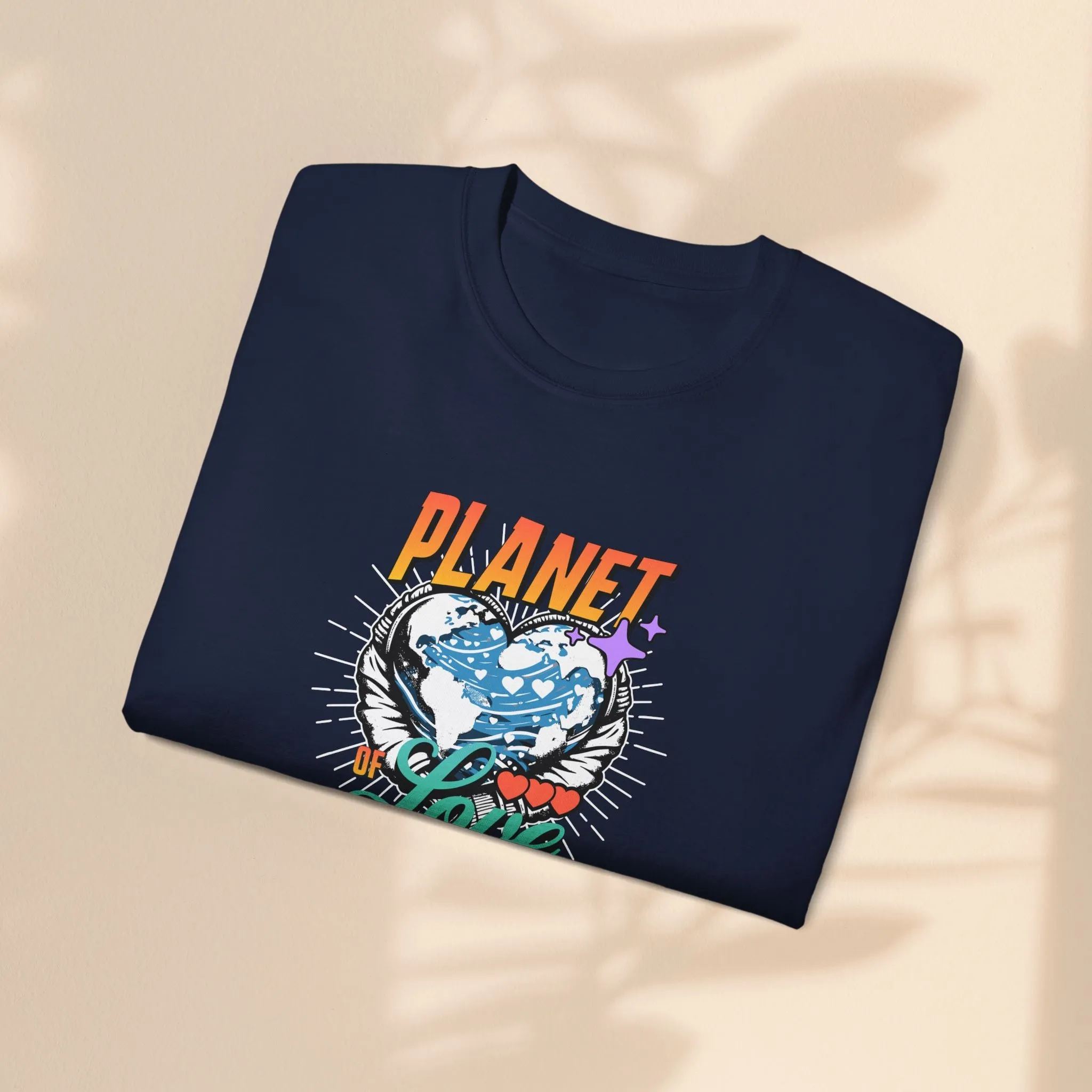 Unisex Ultra Cotton Tee - Planet Love