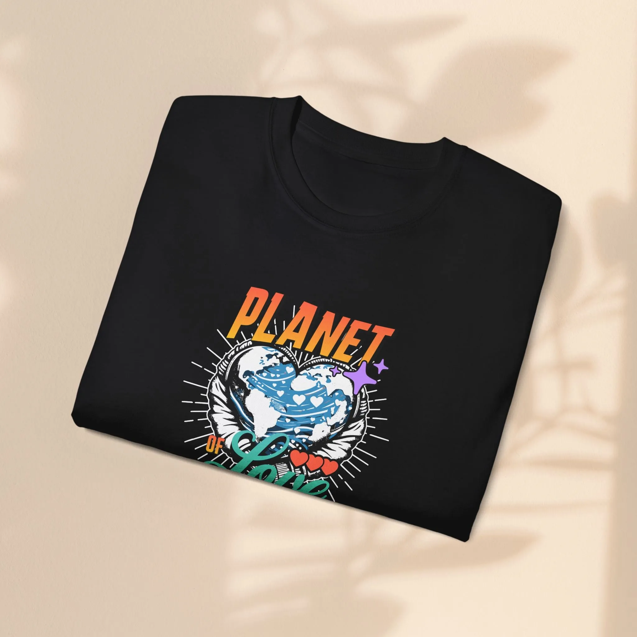 Unisex Ultra Cotton Tee - Planet Love