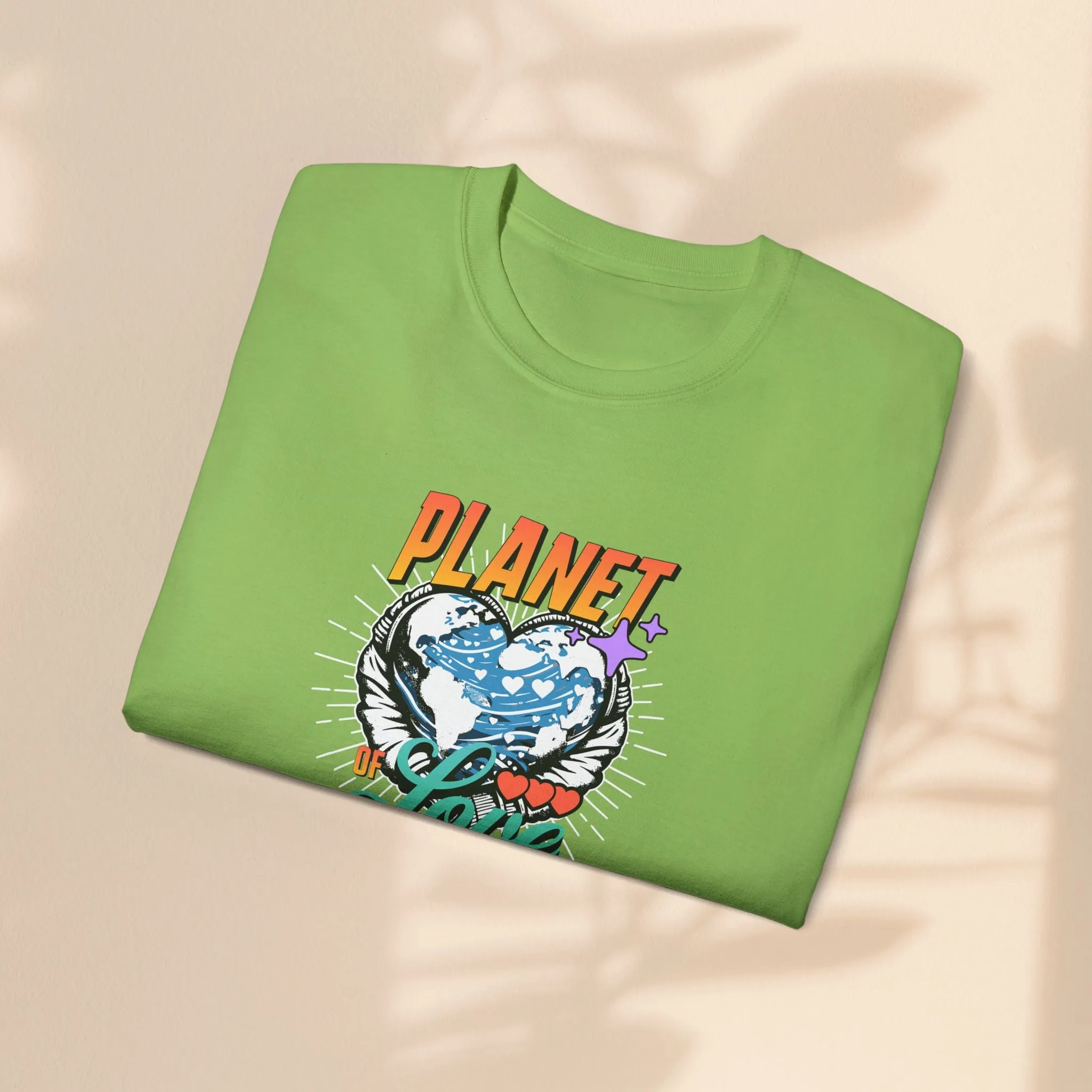 Unisex Ultra Cotton Tee - Planet Love