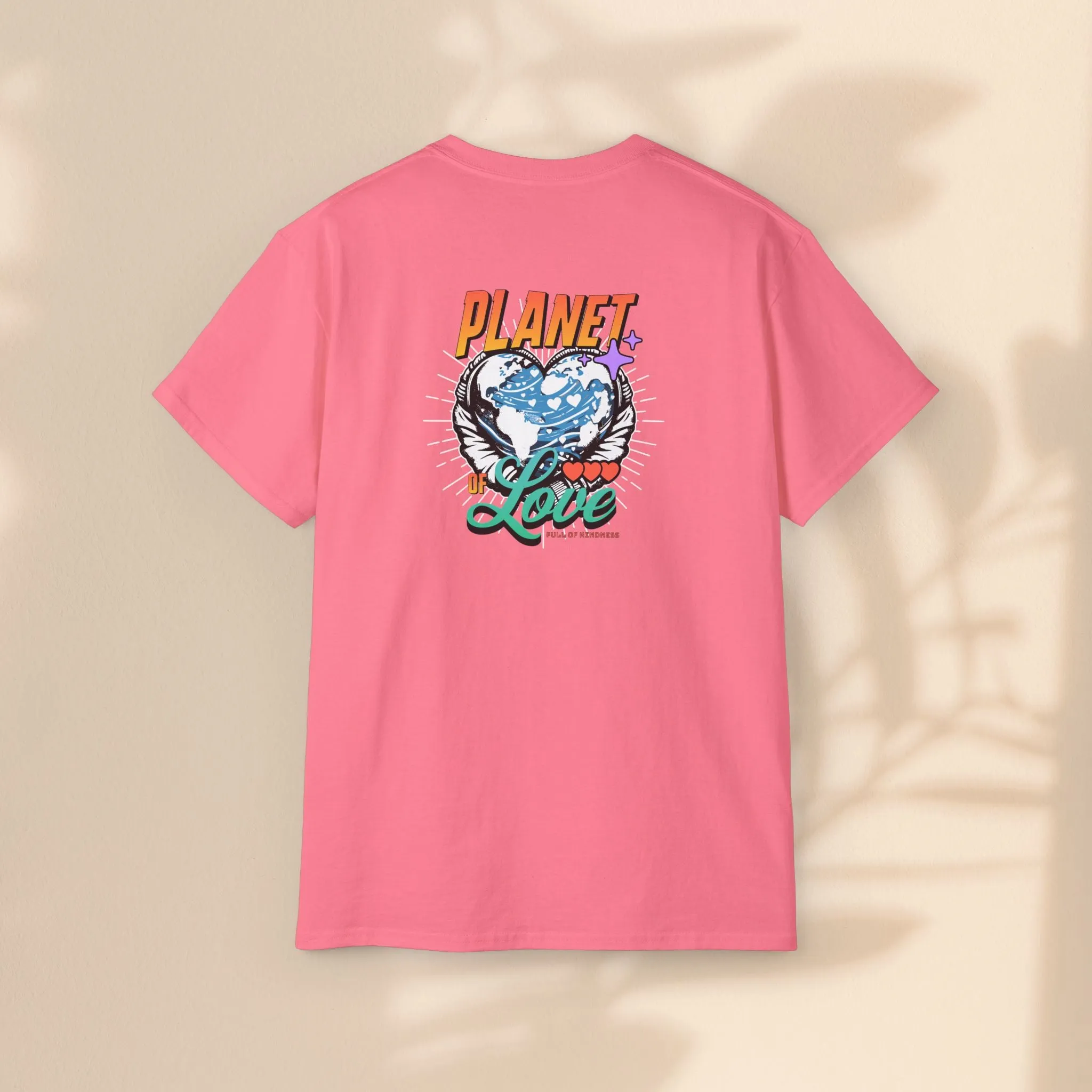 Unisex Ultra Cotton Tee - Planet Love