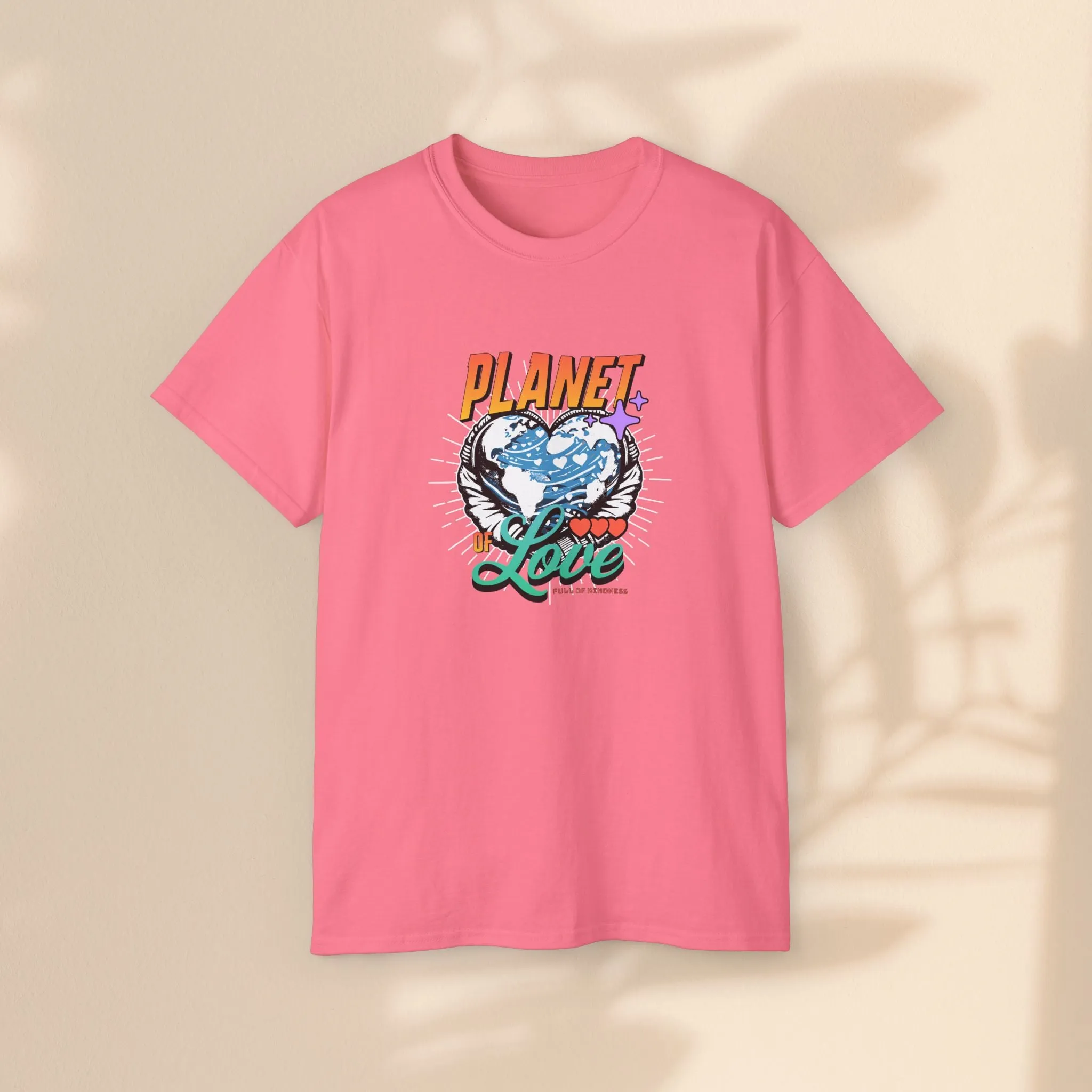 Unisex Ultra Cotton Tee - Planet Love