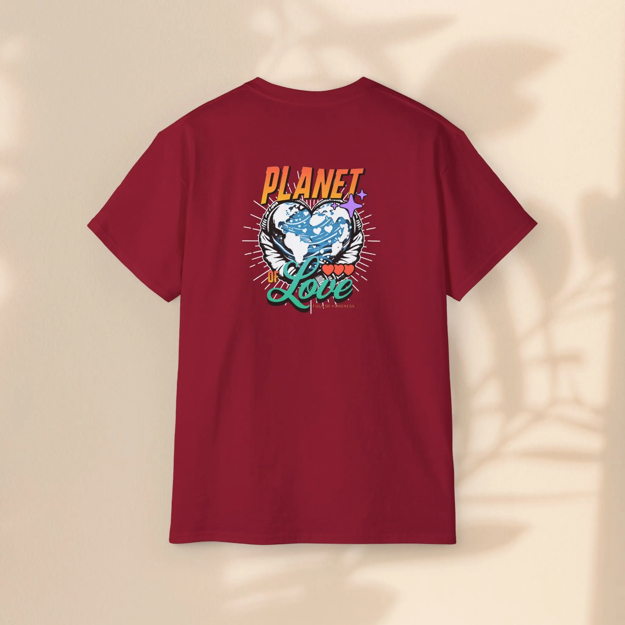 Unisex Ultra Cotton Tee - Planet Love