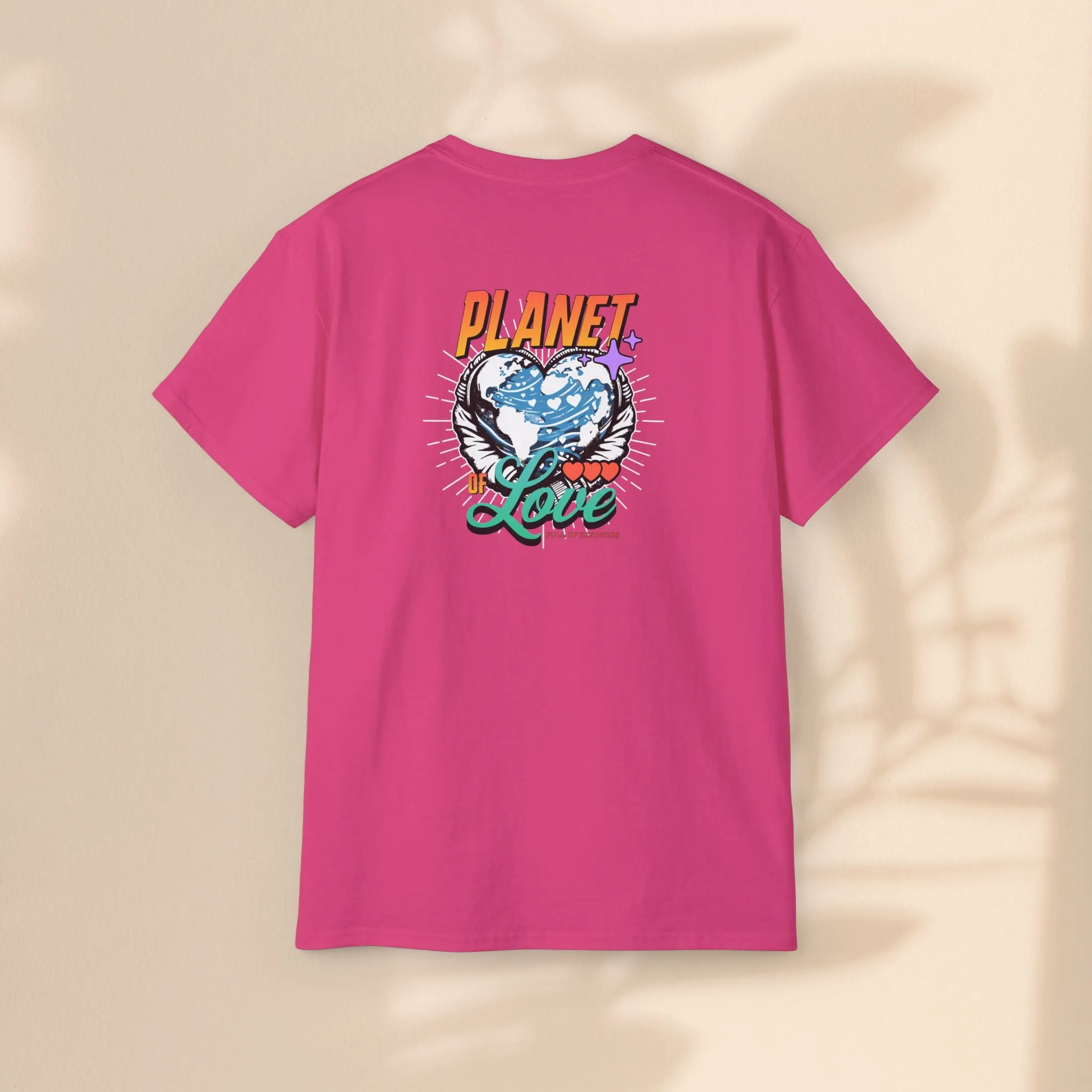 Unisex Ultra Cotton Tee - Planet Love
