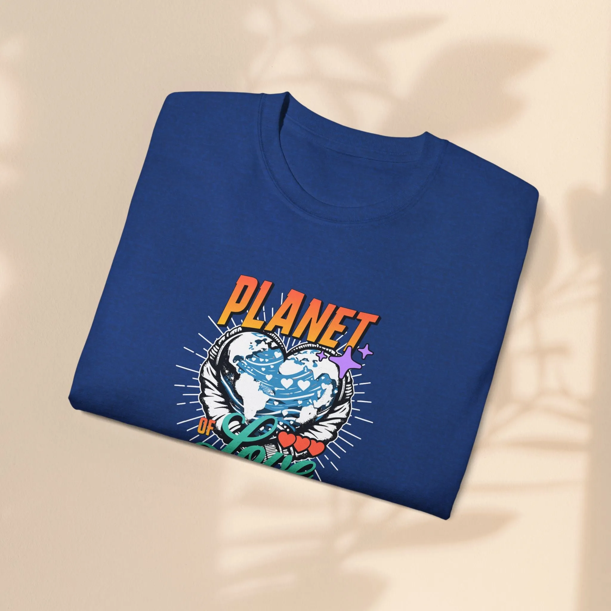 Unisex Ultra Cotton Tee - Planet Love