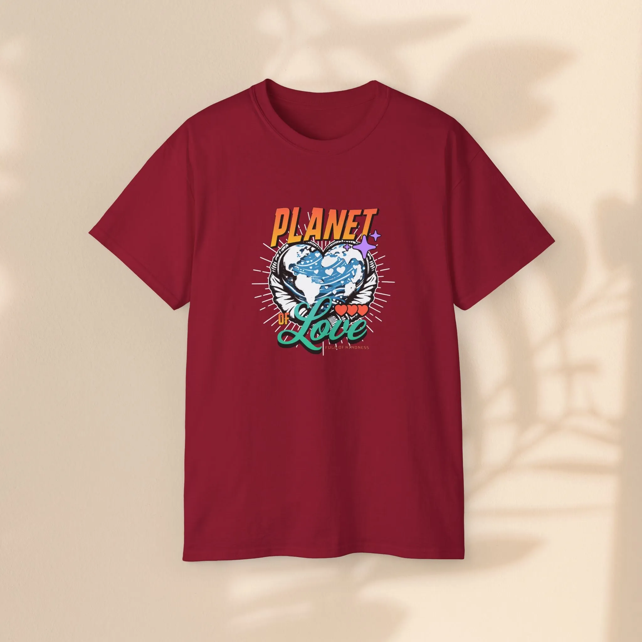 Unisex Ultra Cotton Tee - Planet Love