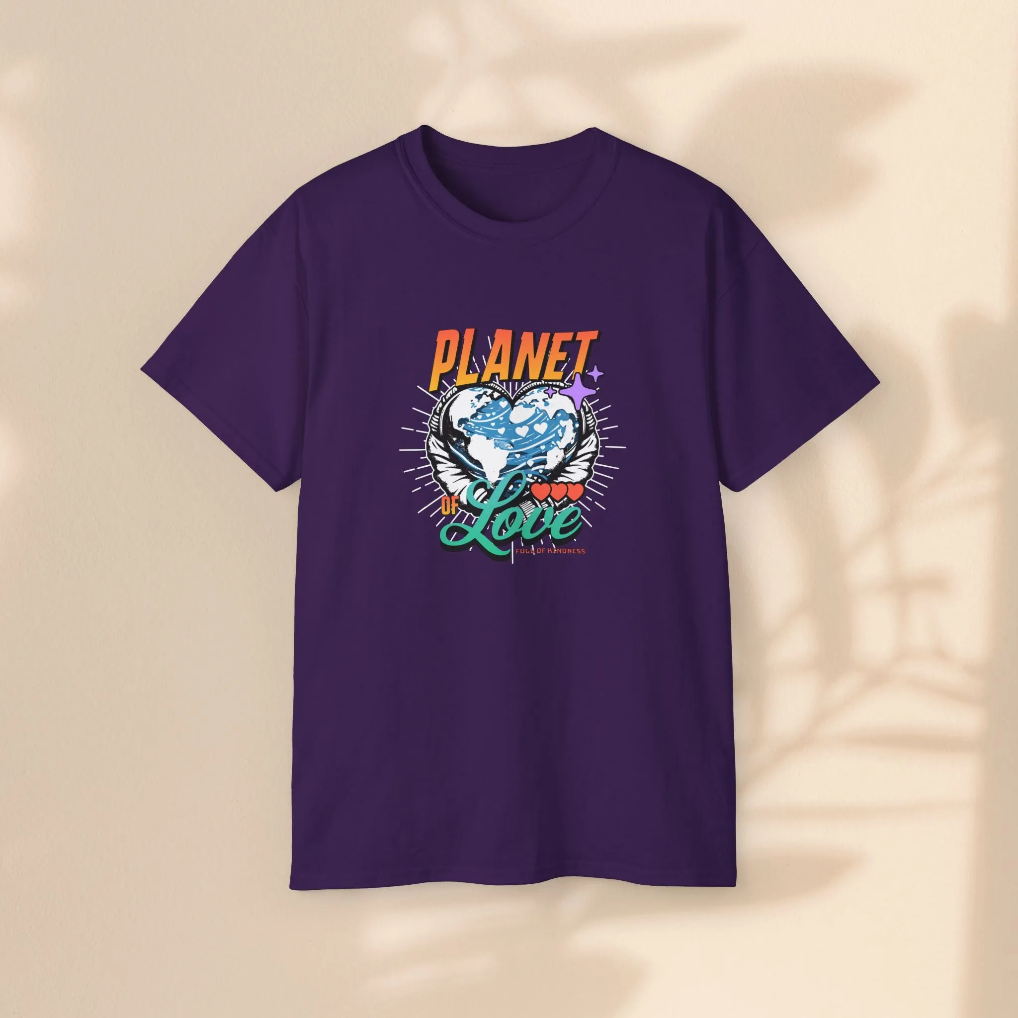 Unisex Ultra Cotton Tee - Planet Love