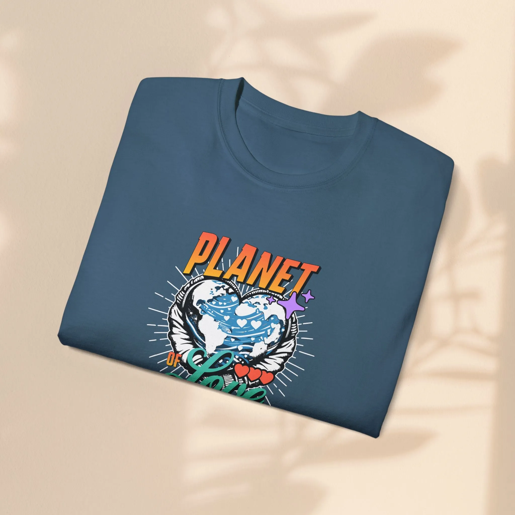 Unisex Ultra Cotton Tee - Planet Love