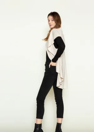 Veronica Vest in Cream