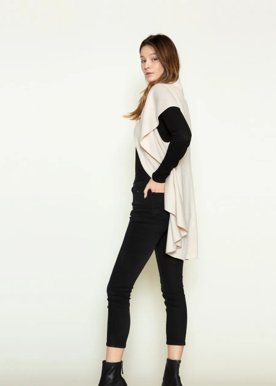 Veronica Vest in Cream