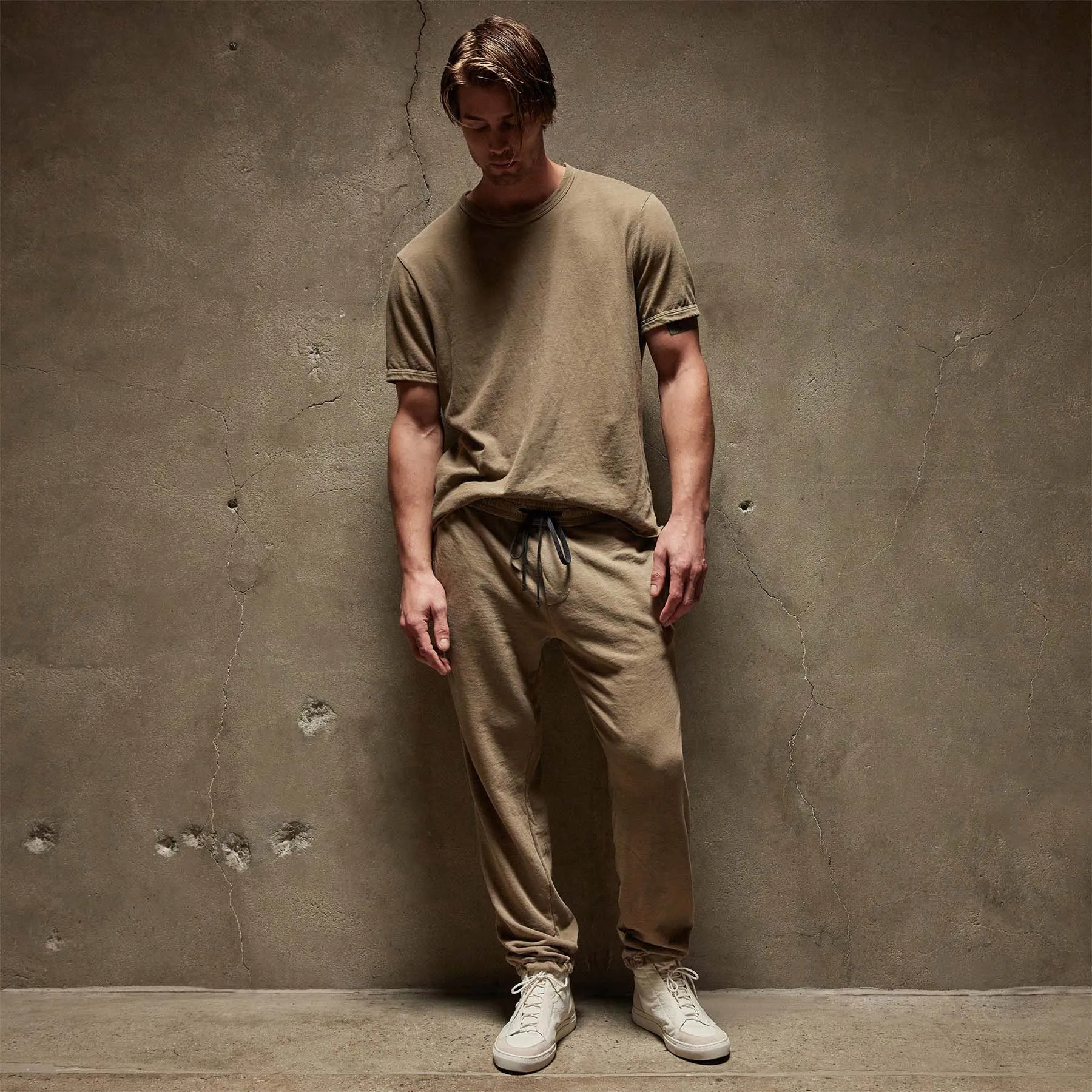 Vintage French Terry Sweatpant - Cashew Pigment